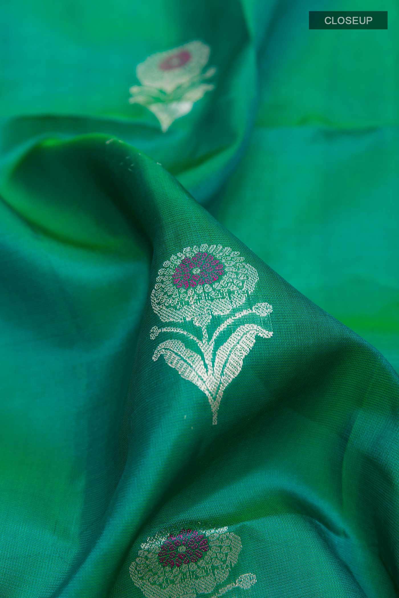 Green Soft Silk Saree