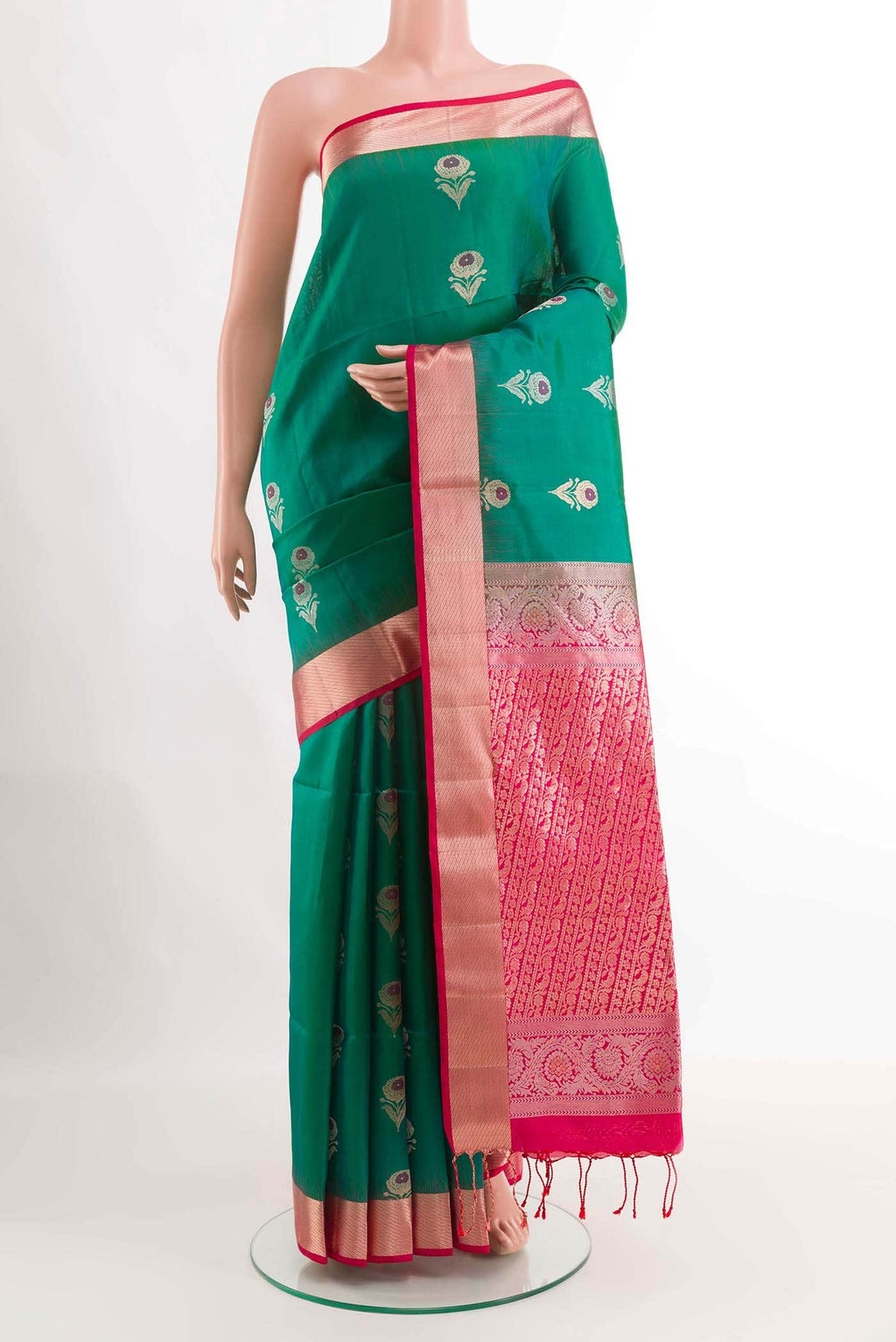 Green Soft Silk Saree