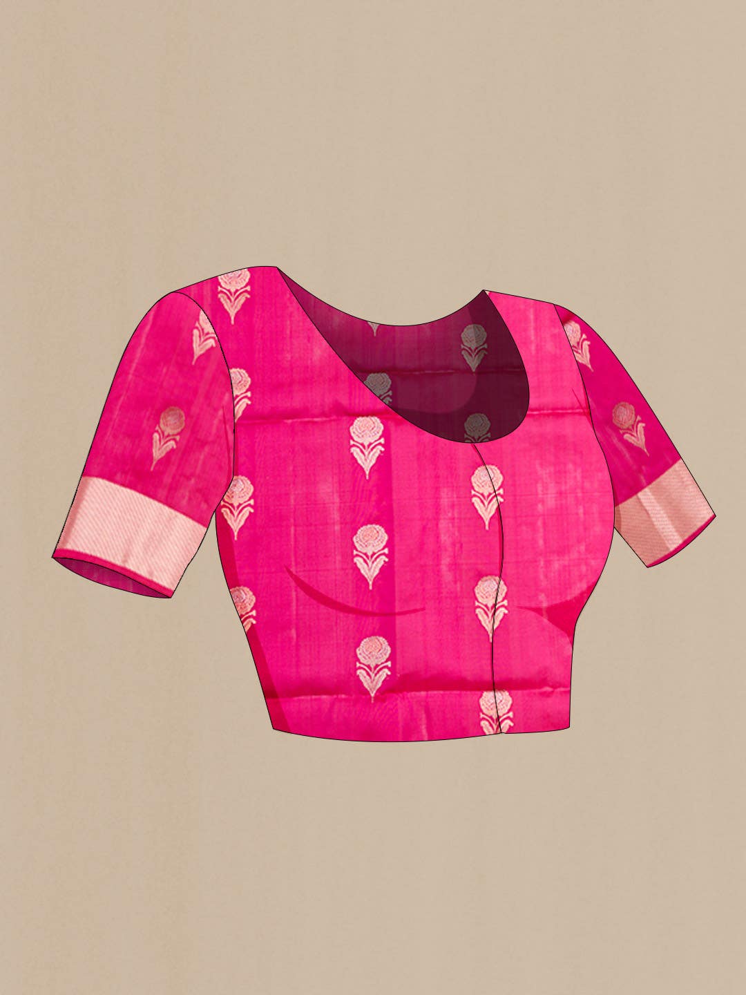 Olive Green Soft Silk Saree