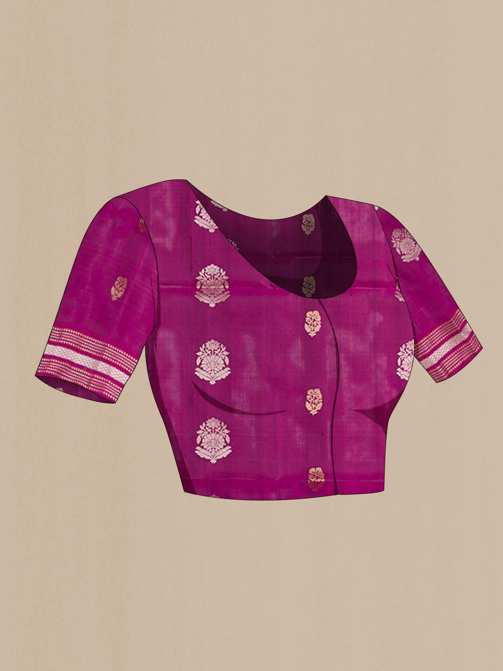 Purple Soft Silk Saree