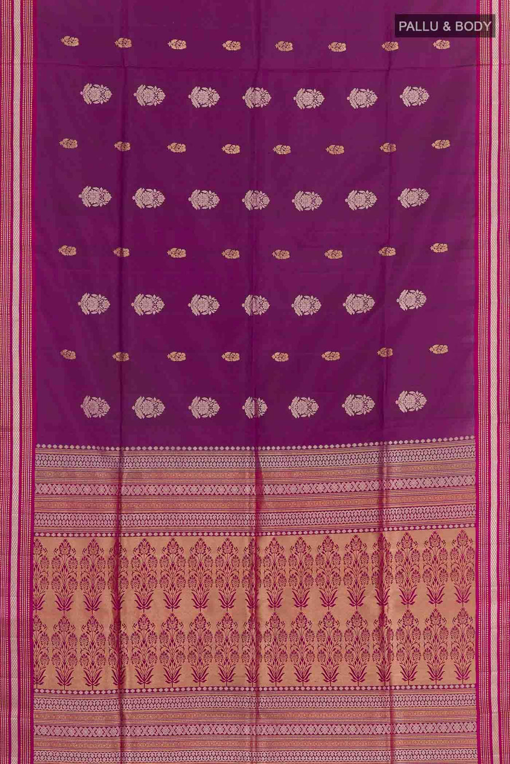 Purple Soft Silk Saree