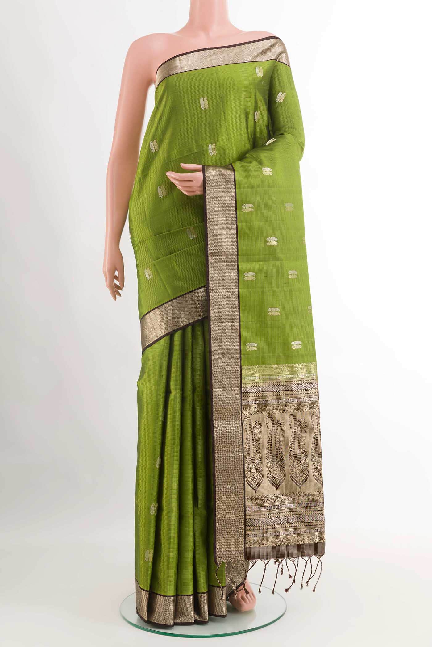Green Soft Silk Saree