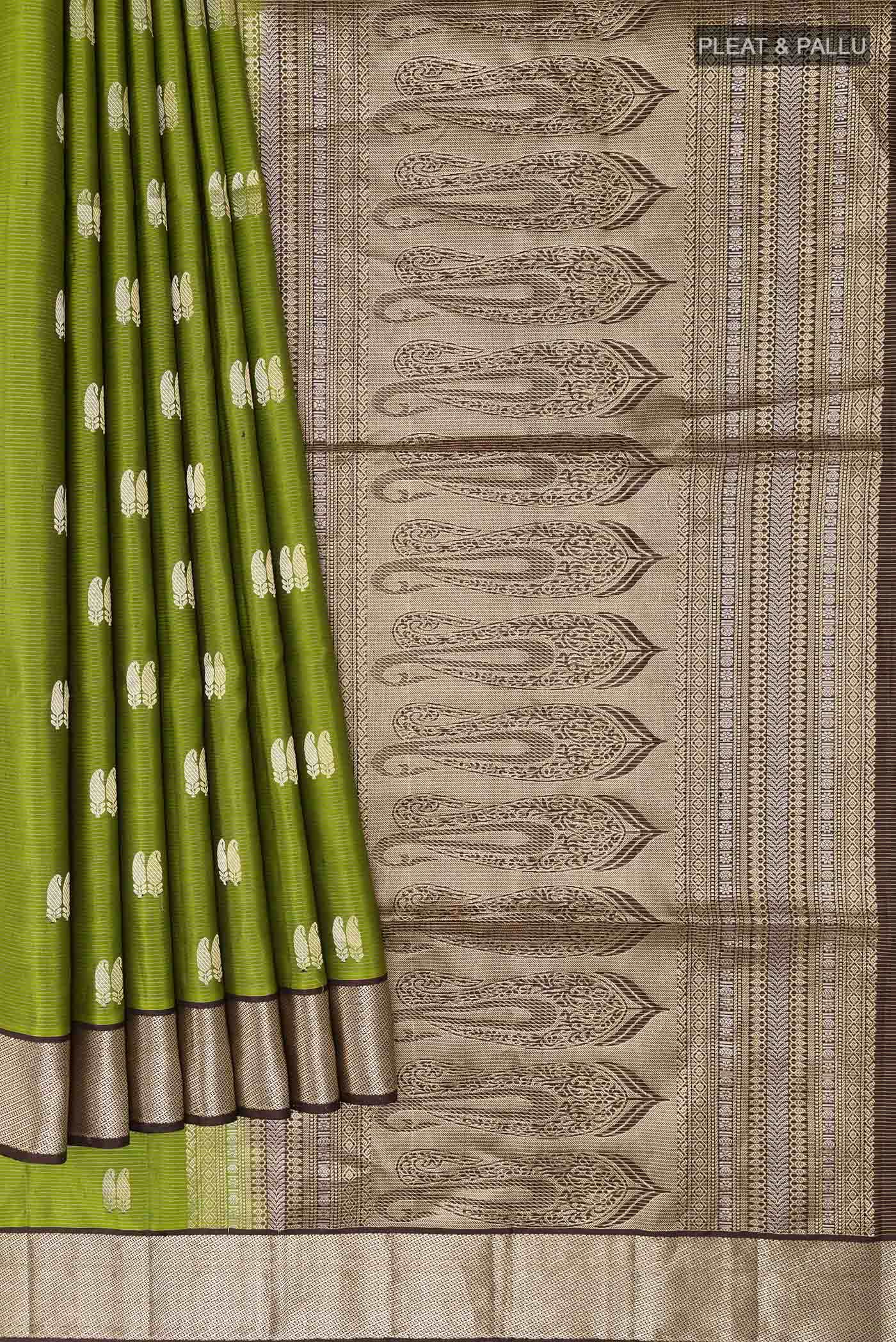 Green Soft Silk Saree