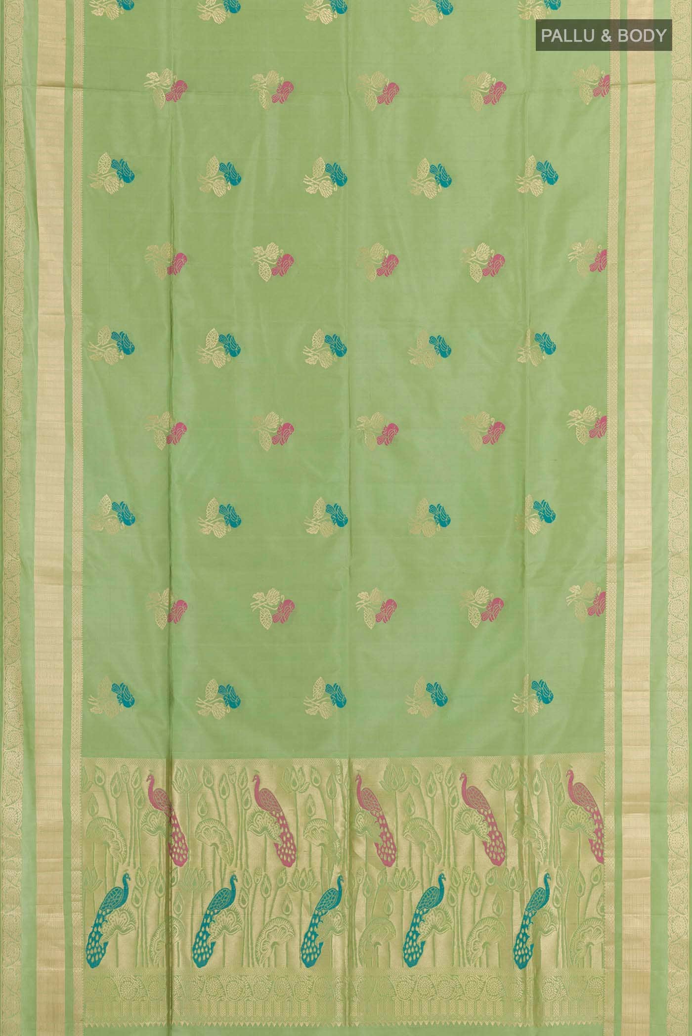 Green Soft Silk Saree