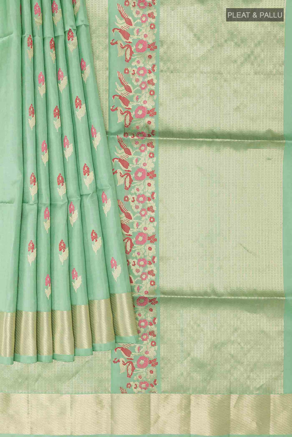 Green Soft Silk Saree