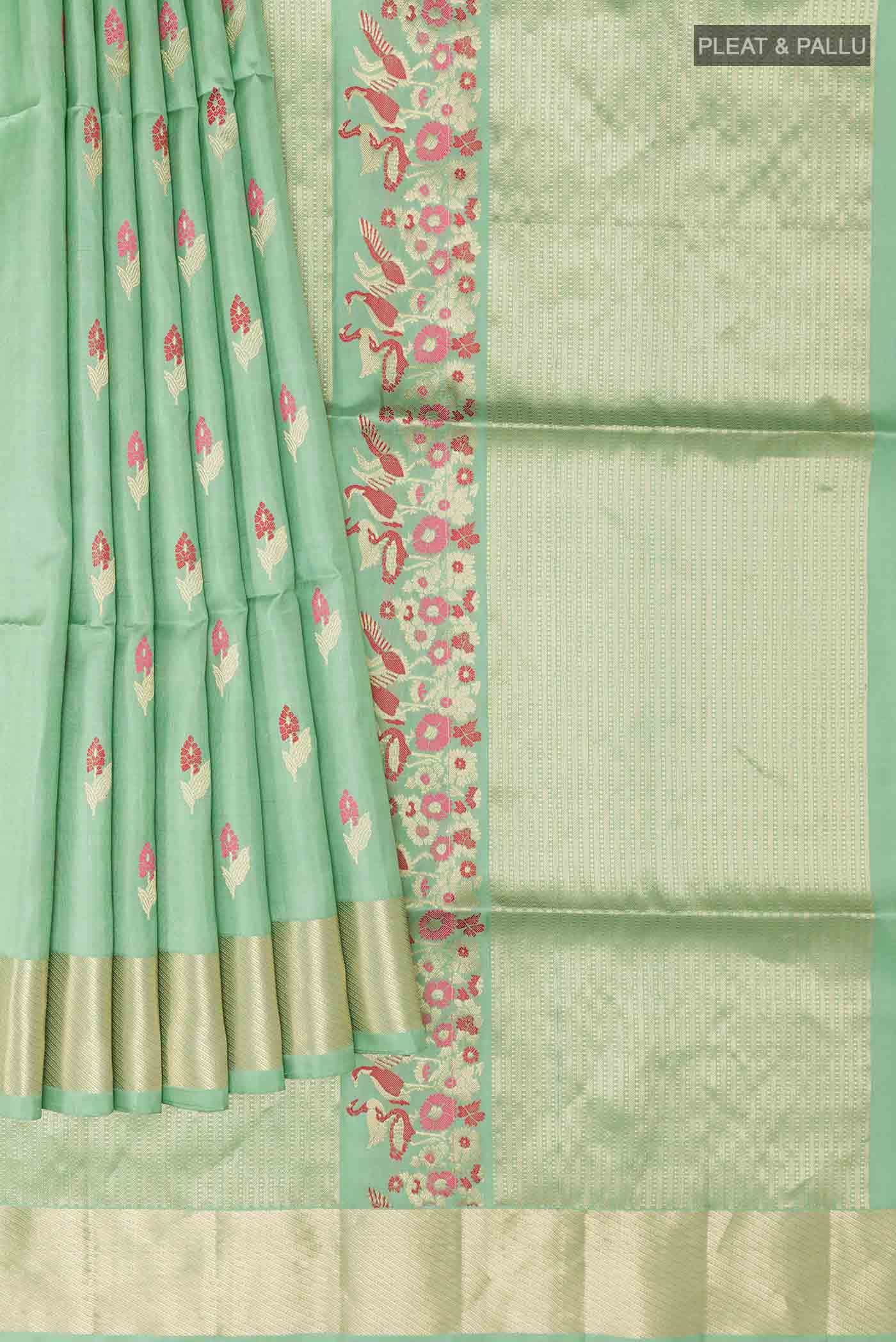 Green Soft Silk Saree