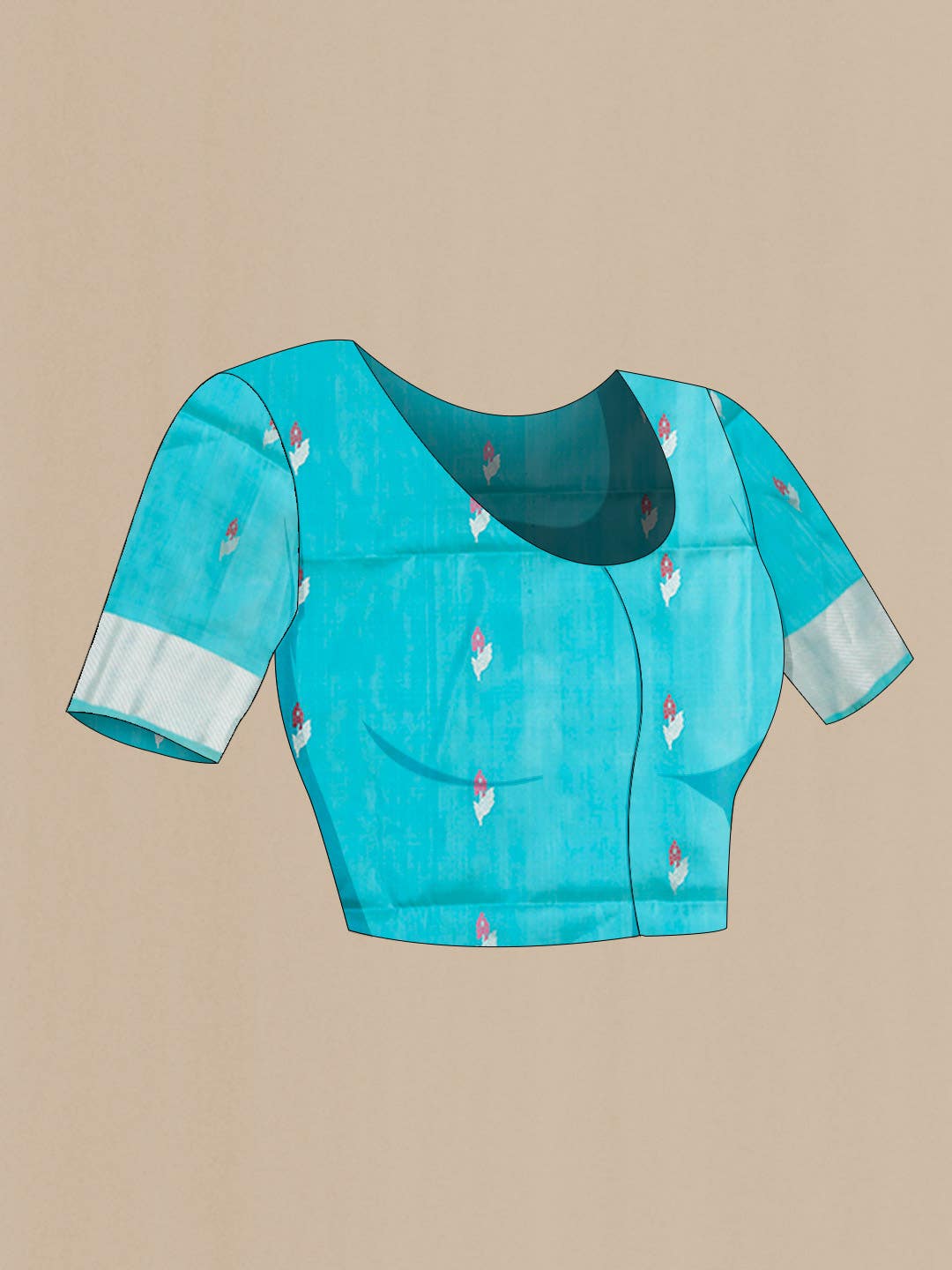 Blue Soft Silk Saree