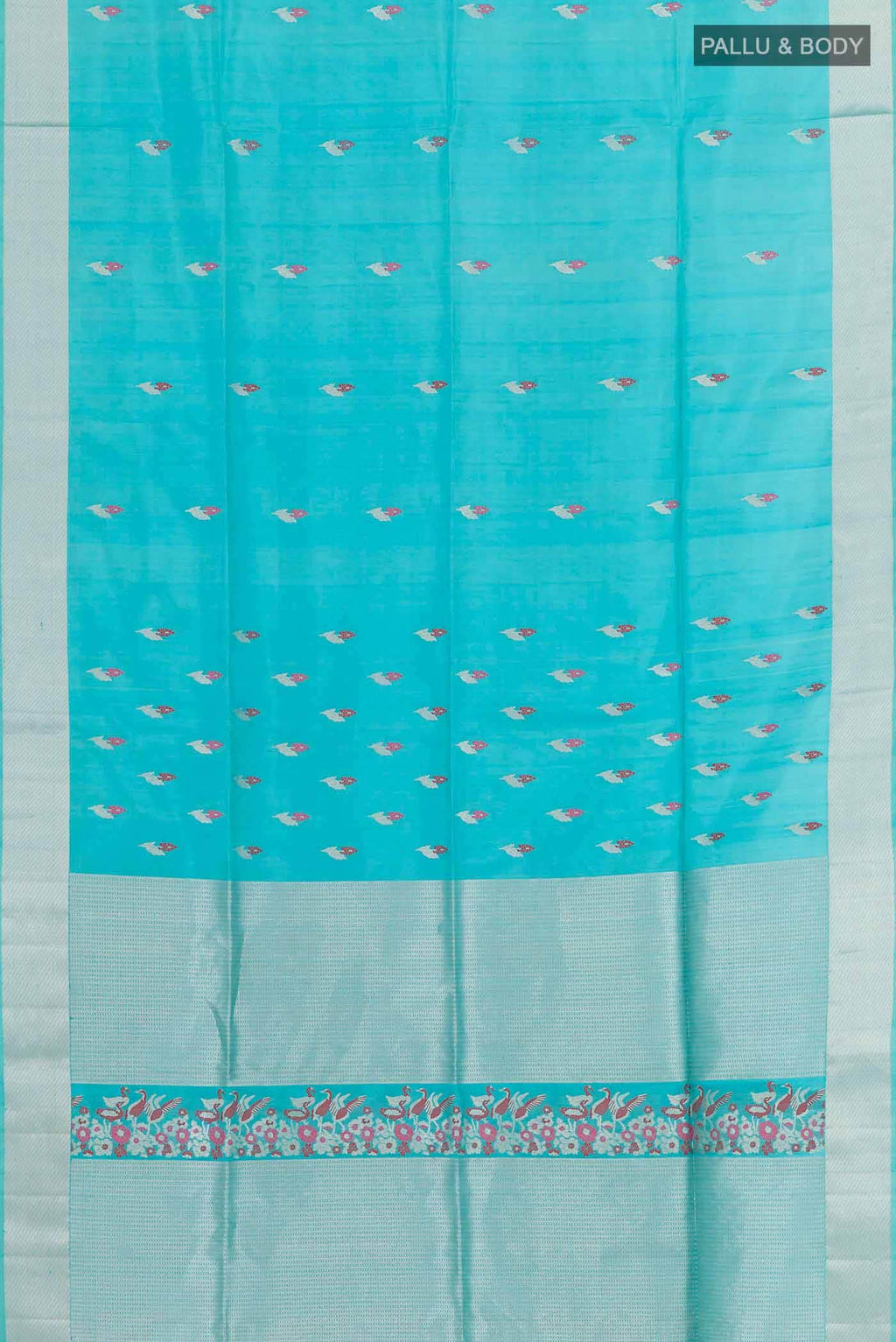 Blue Soft Silk Saree