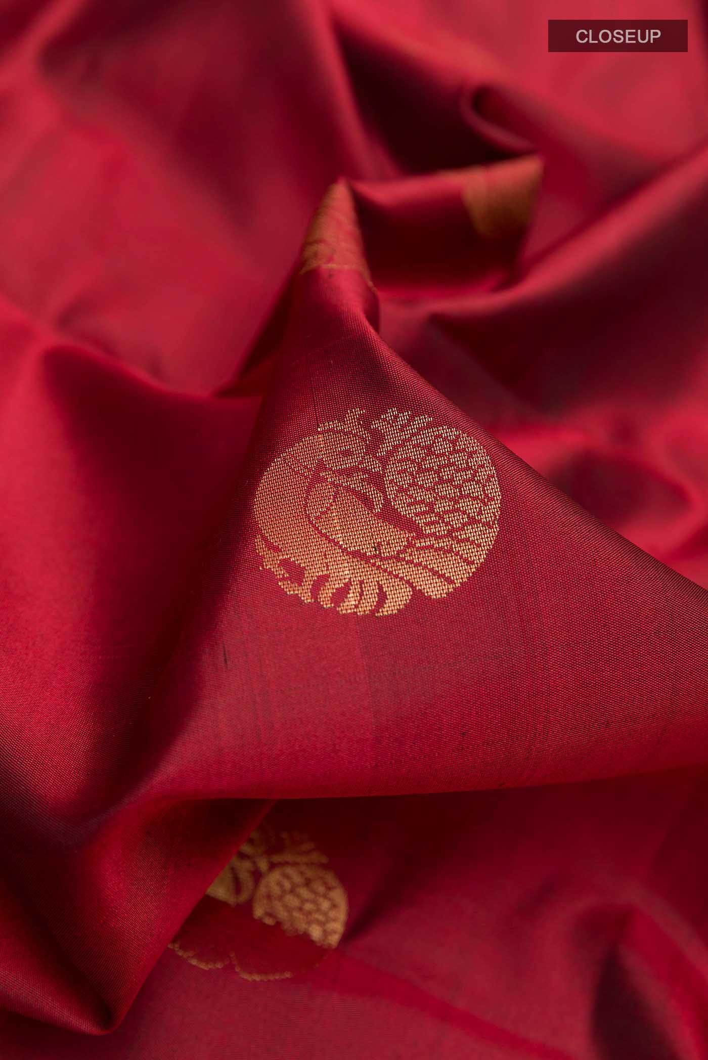 Maroon Soft Silk Saree