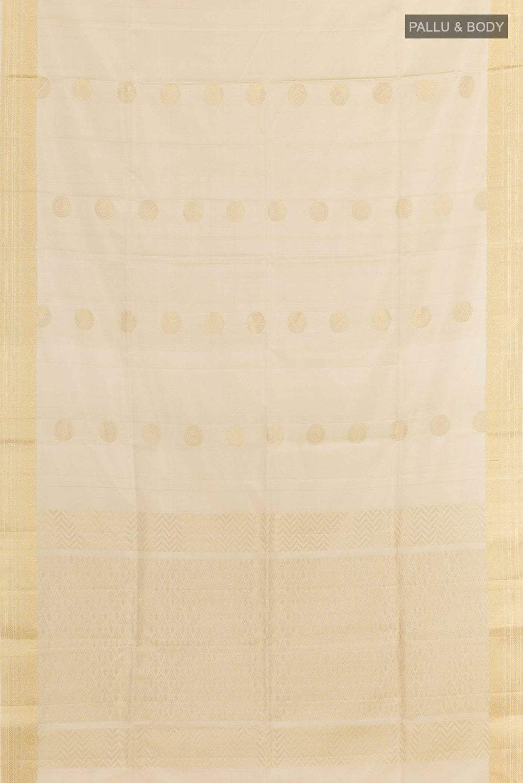 Cream Soft Silk Saree