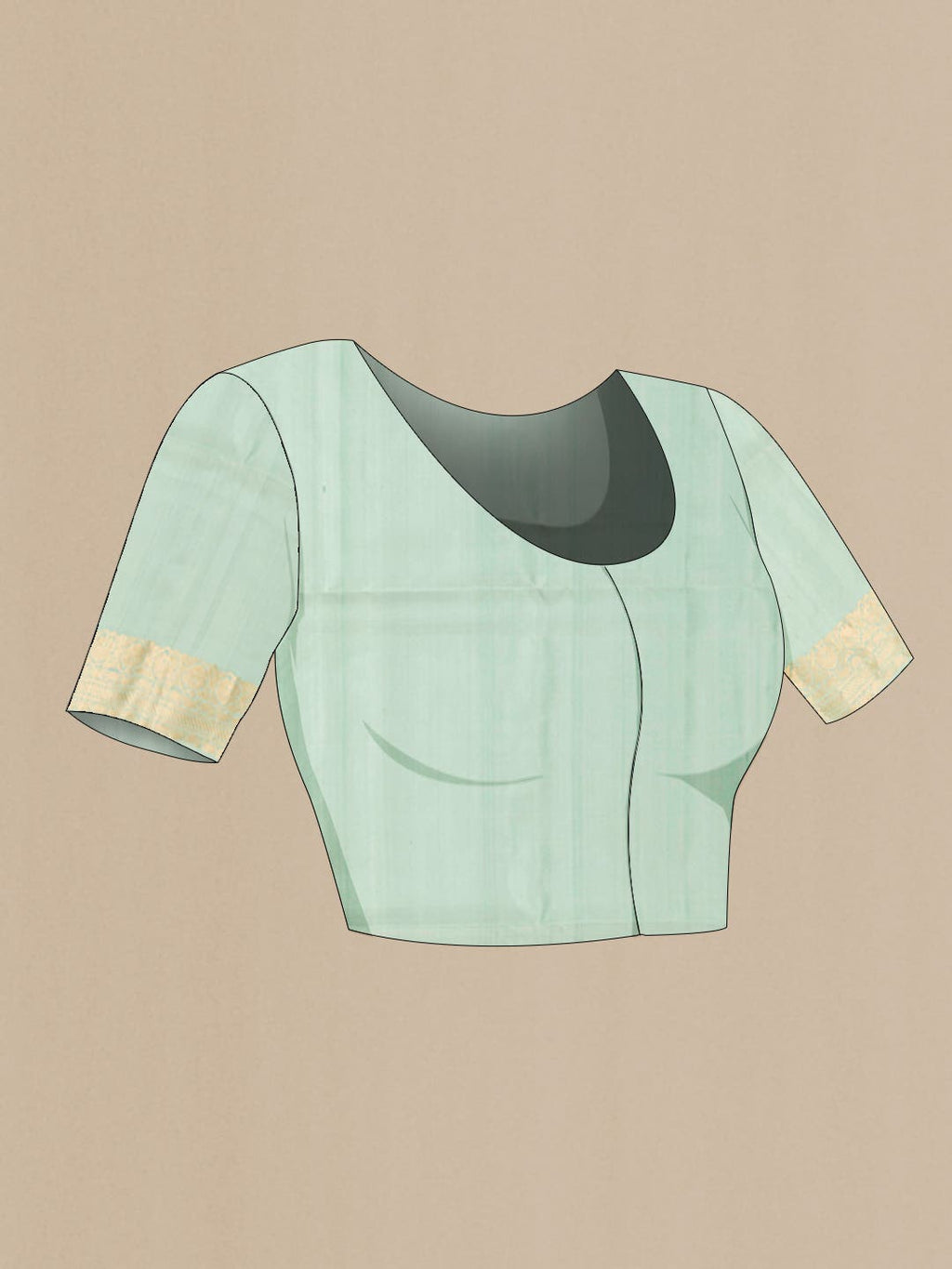 Pista Green Soft Silk Saree