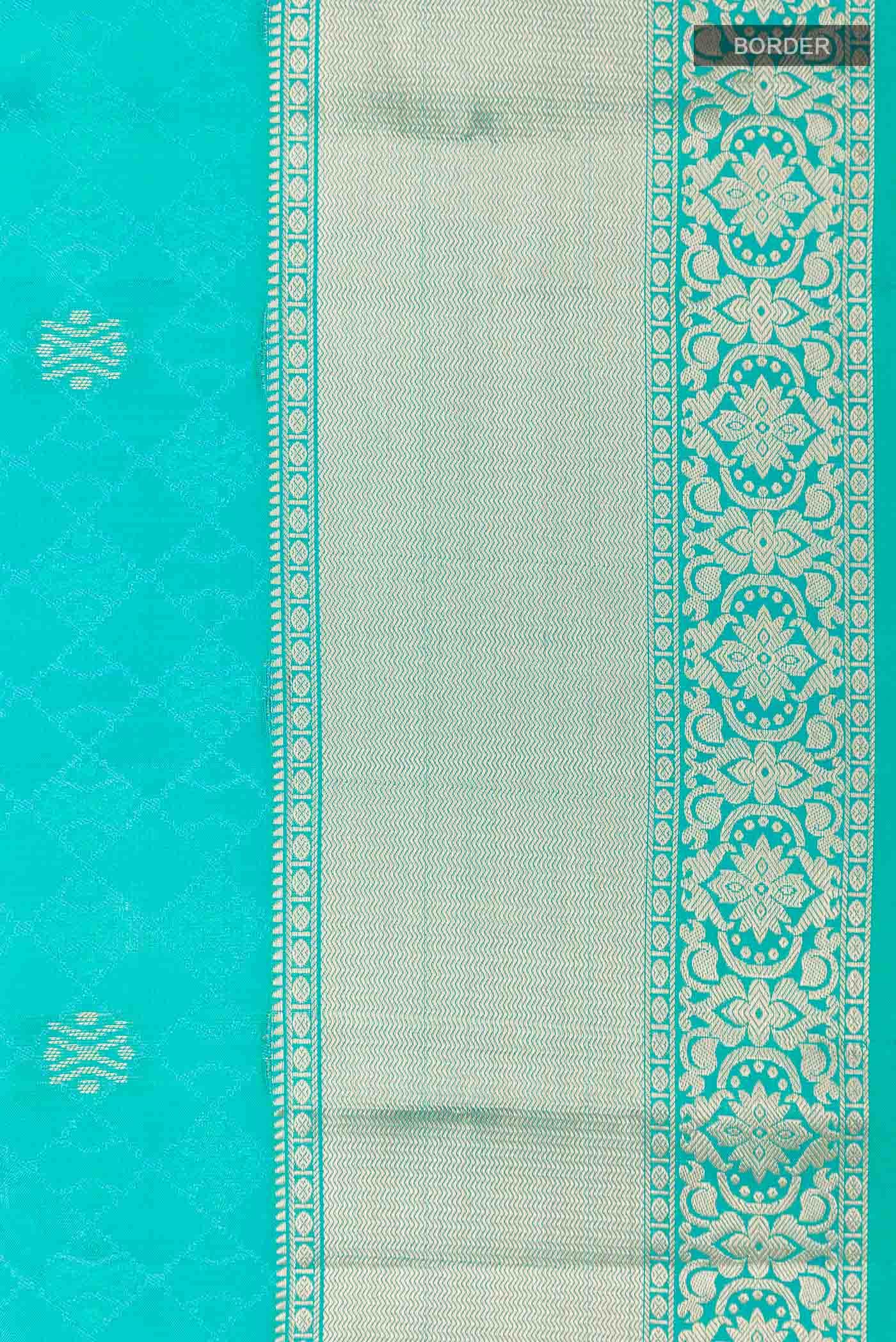 Blue Kanchipuram Silk Saree