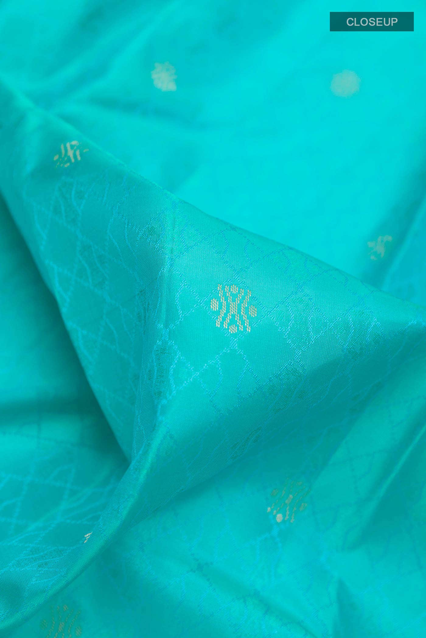 Blue Kanchipuram Silk Saree