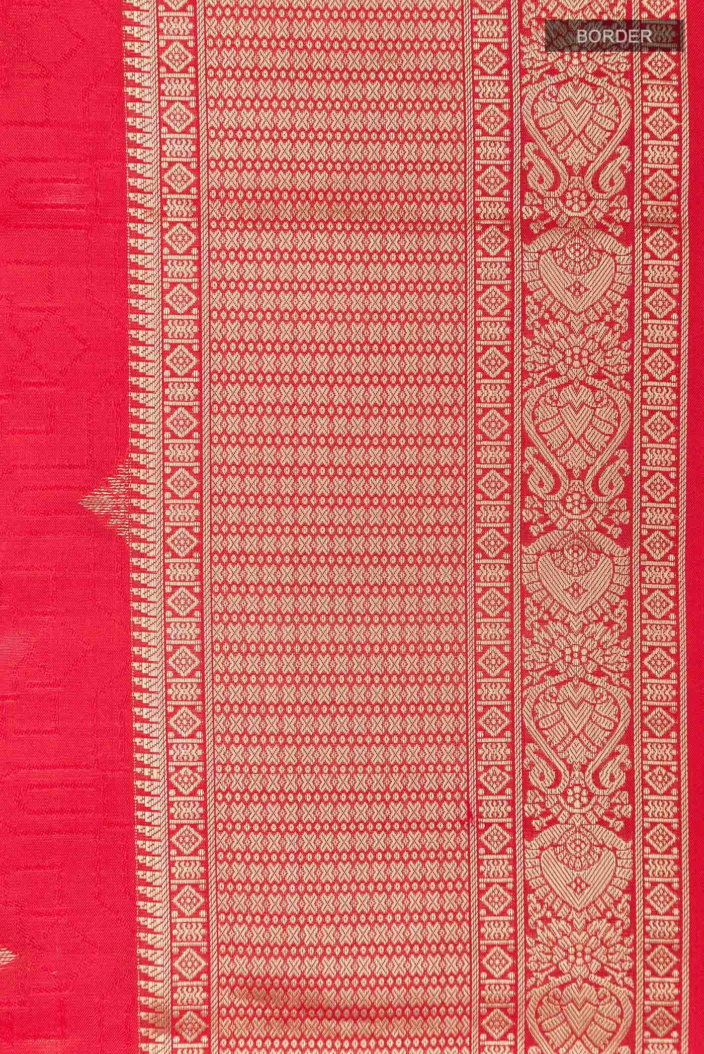 Red Kanchipuram Silk Saree