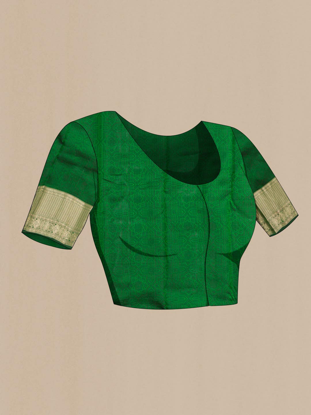 Green Kanchipuram Silk Saree