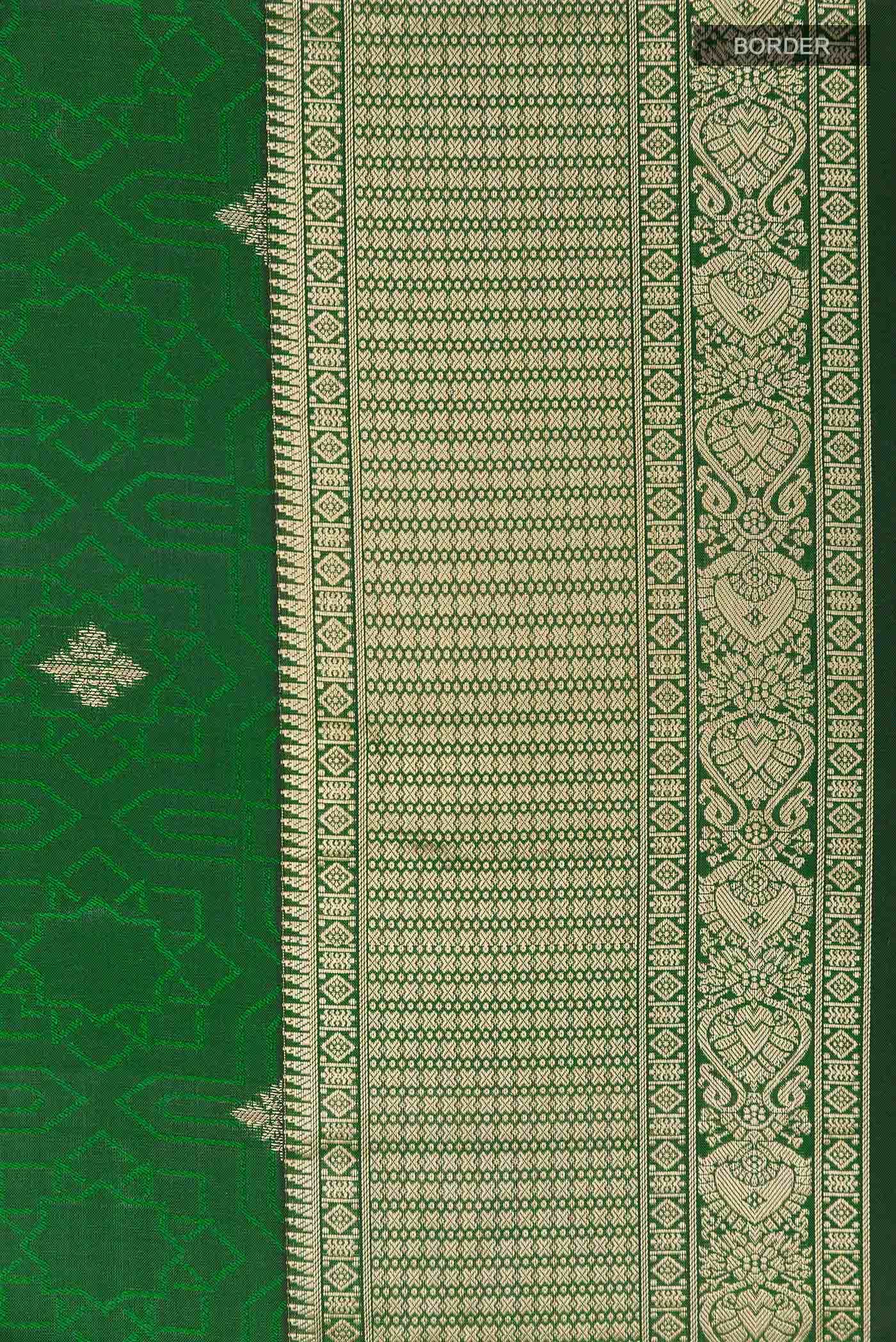 Green Kanchipuram Silk Saree