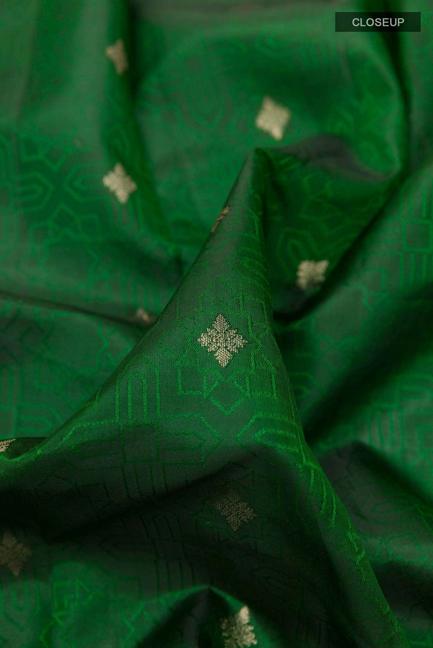 Green Kanchipuram Silk Saree