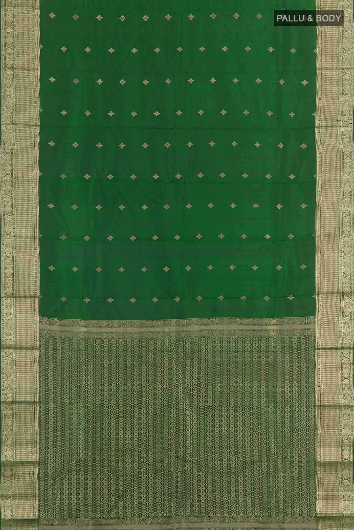 Green Kanchipuram Silk Saree