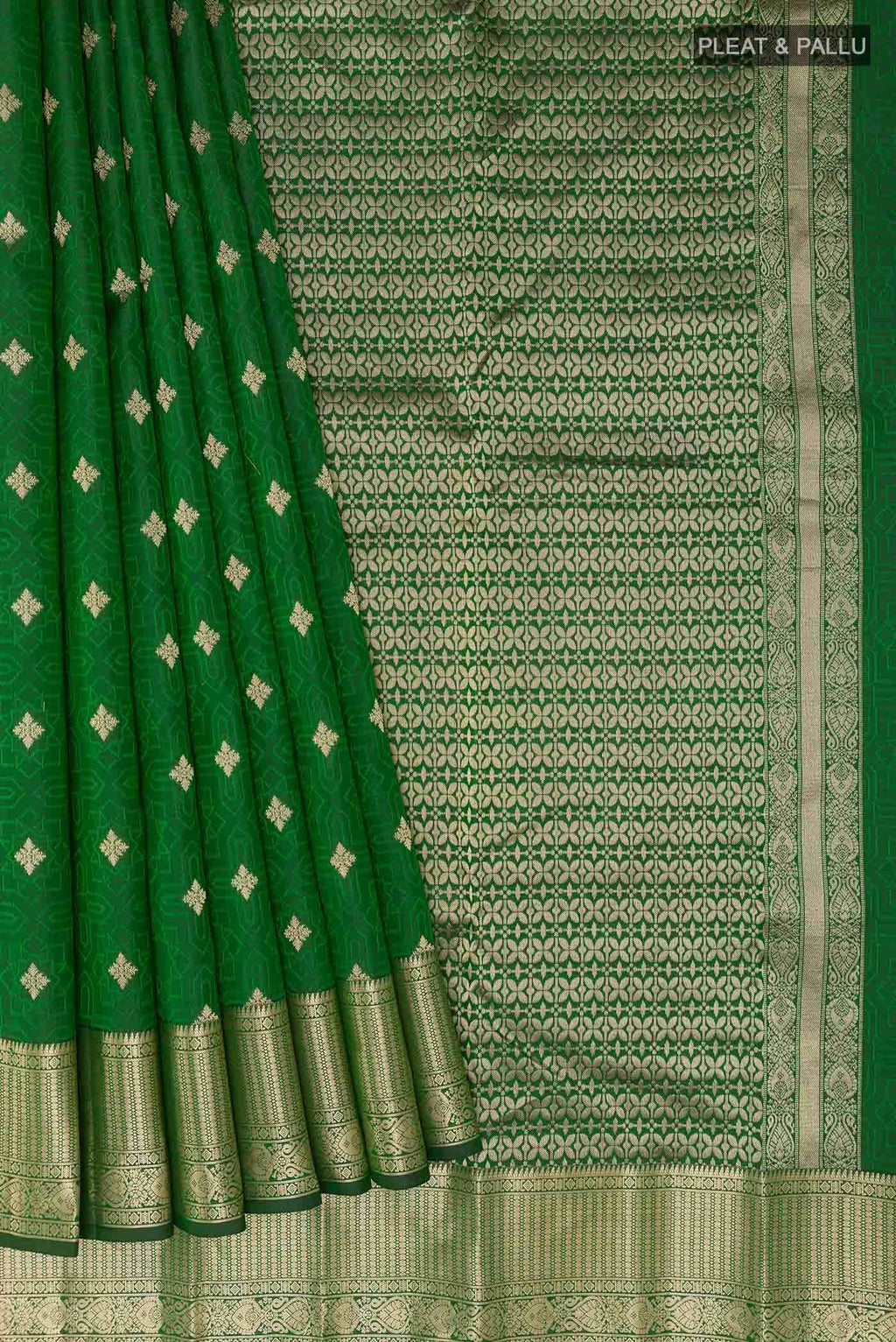 Green Kanchipuram Silk Saree