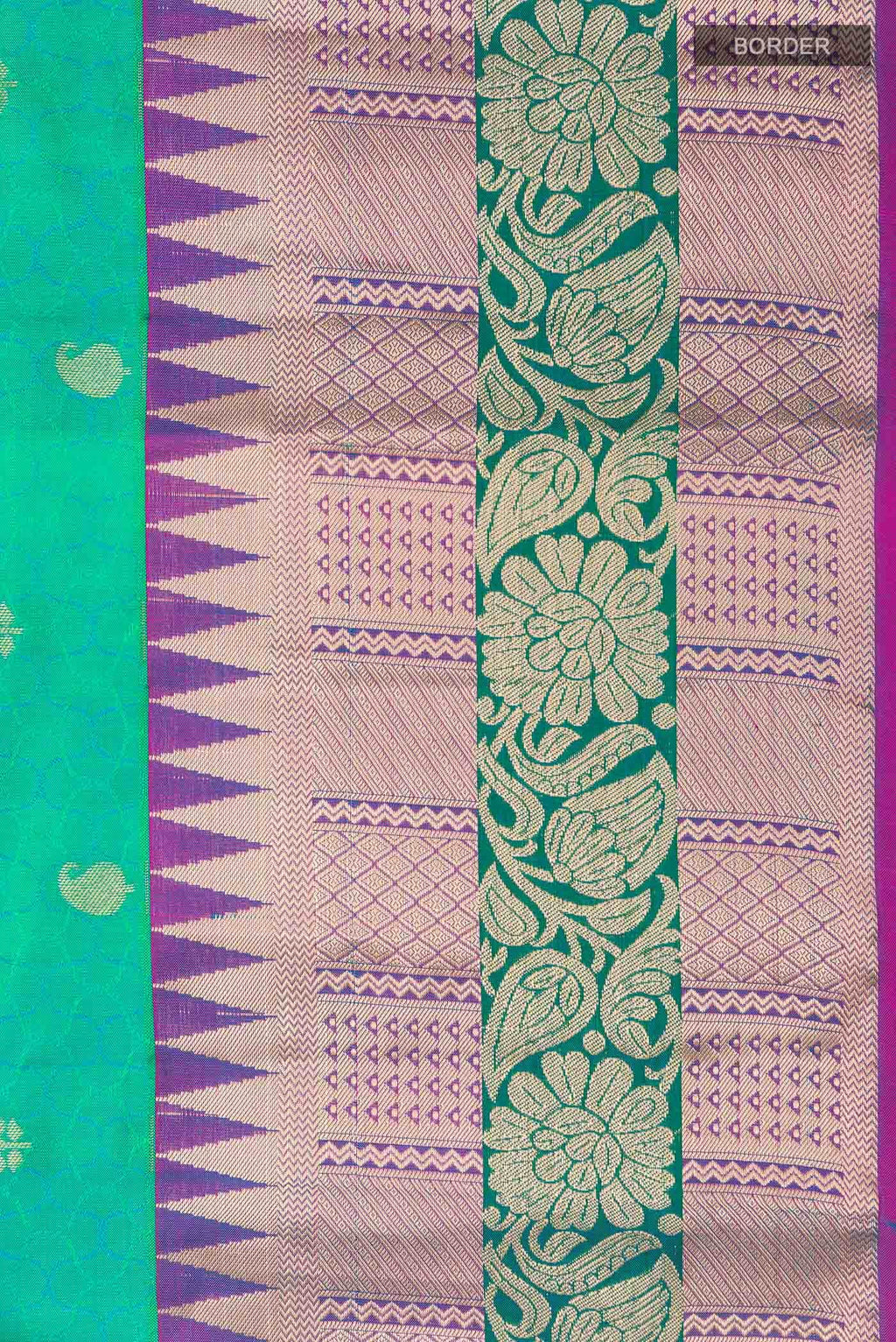 Green Kanchipuram Silk Saree