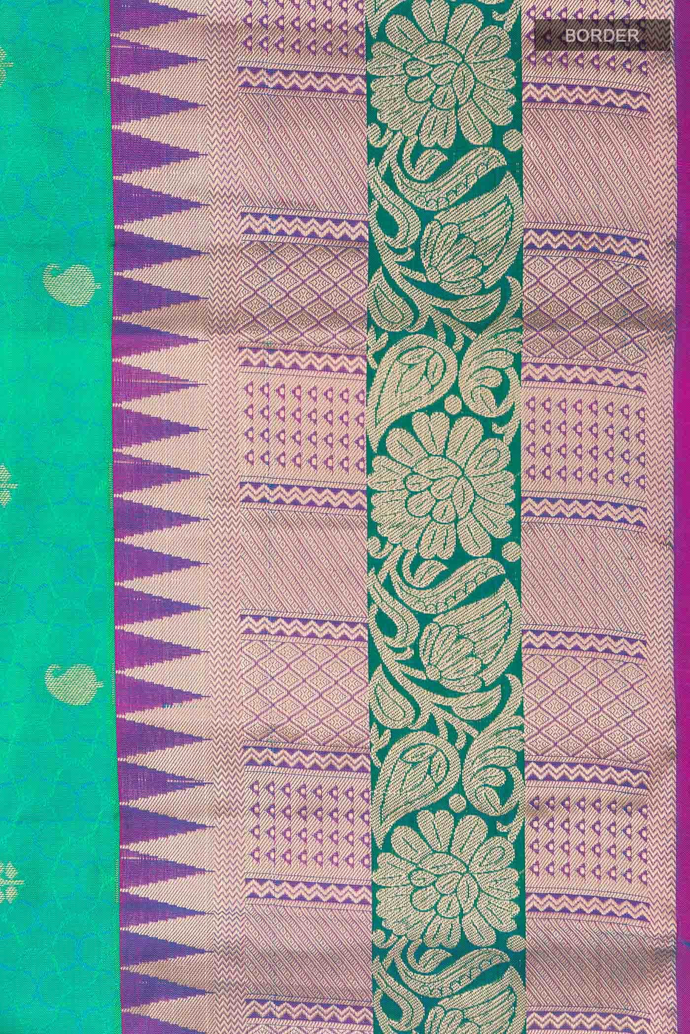 Green Kanchipuram Silk Saree