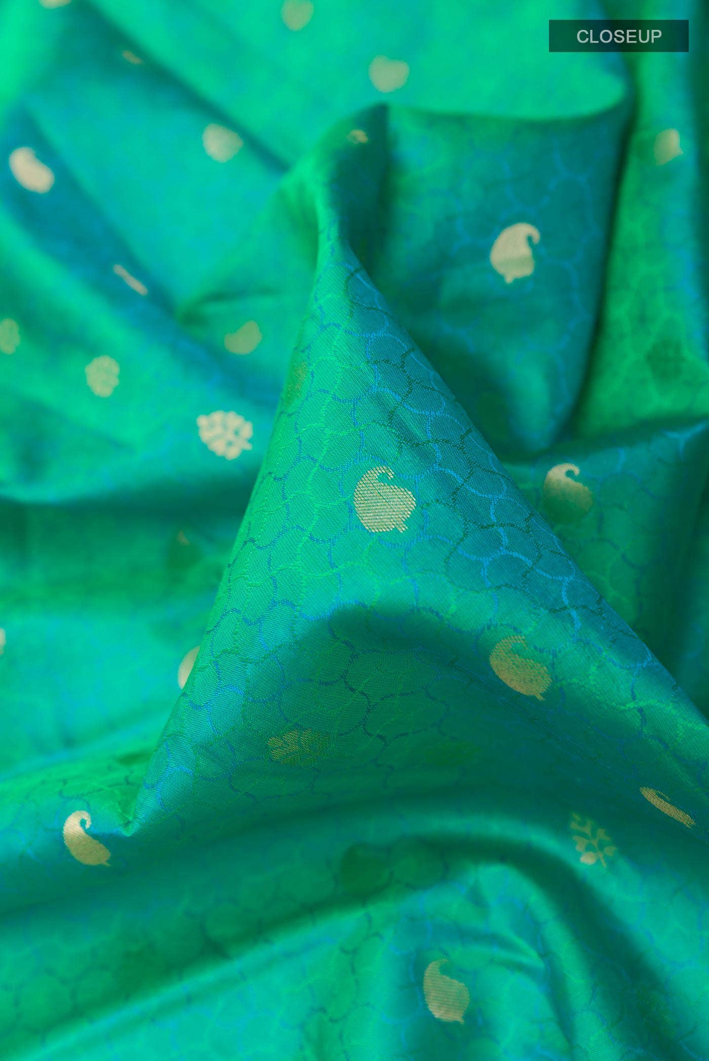 Green Kanchipuram Silk Saree