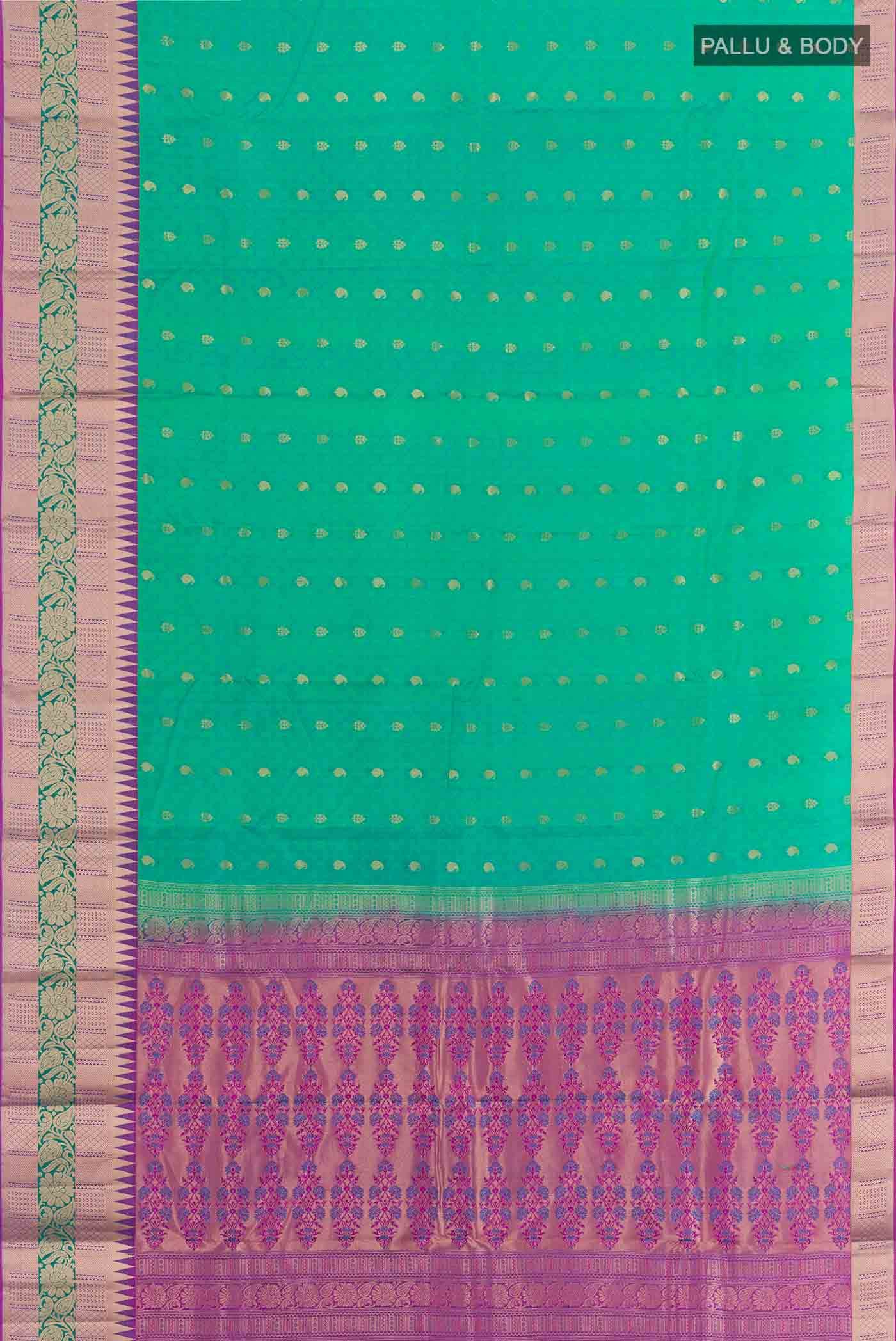 Green Kanchipuram Silk Saree