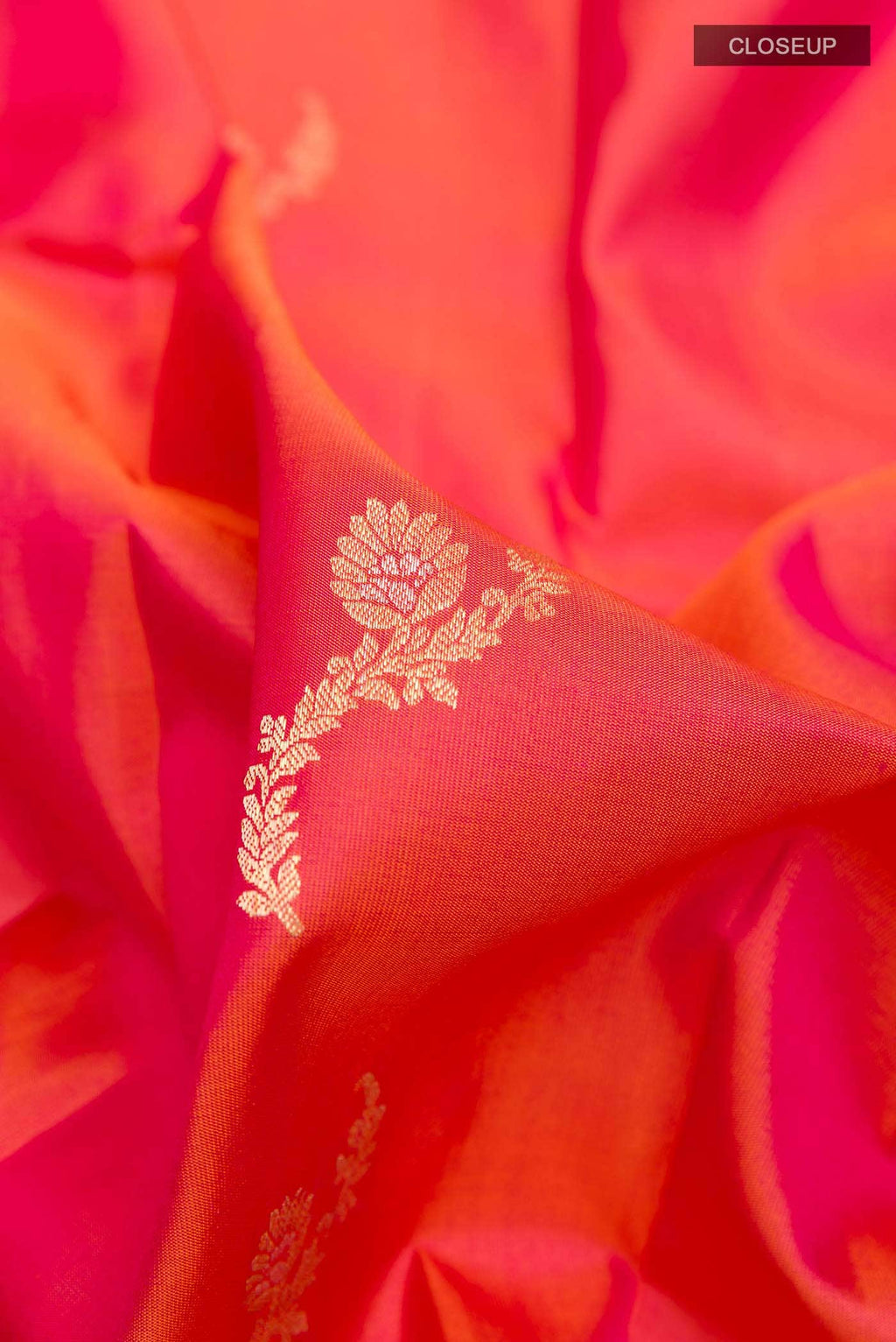Pink Kanchipuram Silk Saree