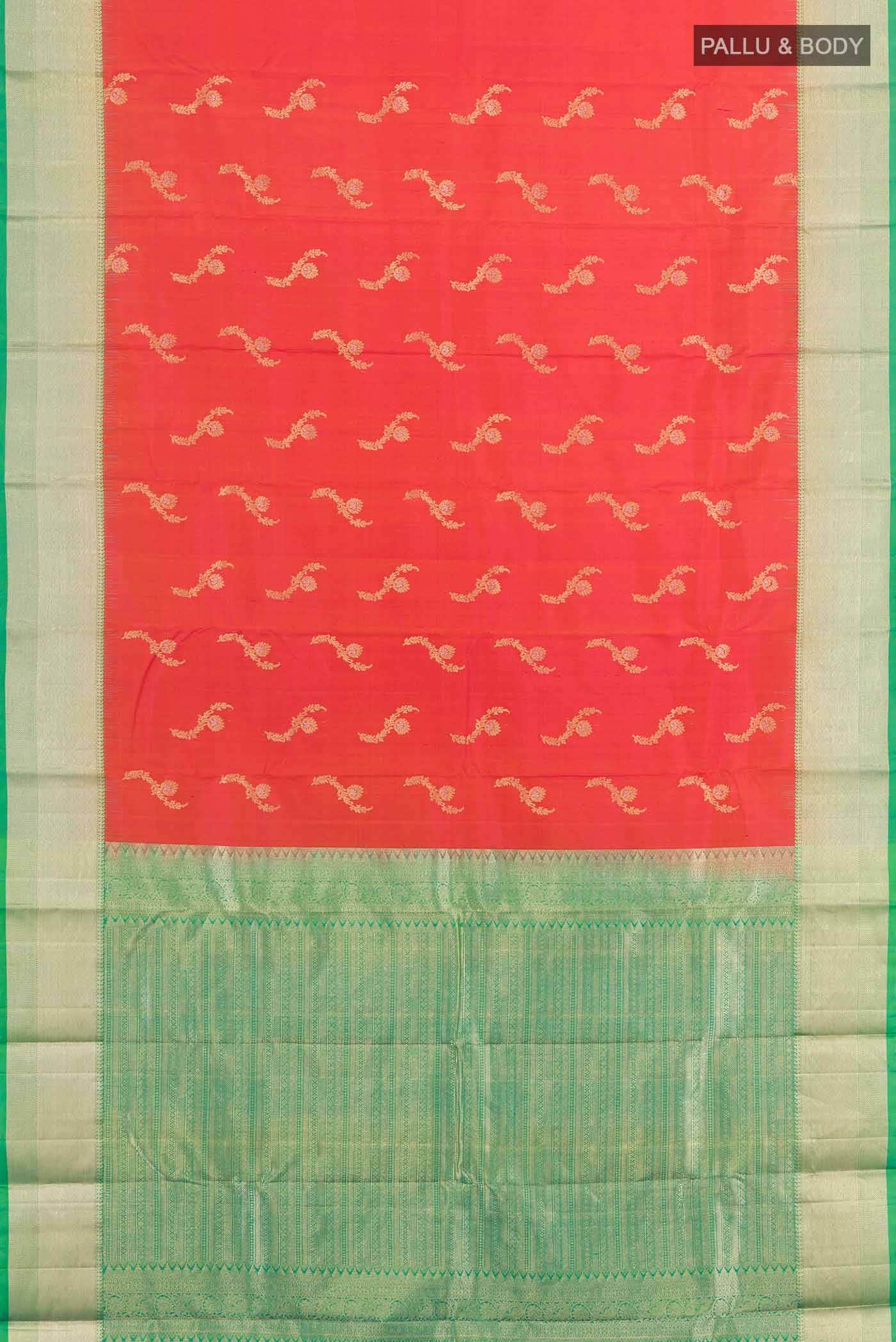 Pink Kanchipuram Silk Saree