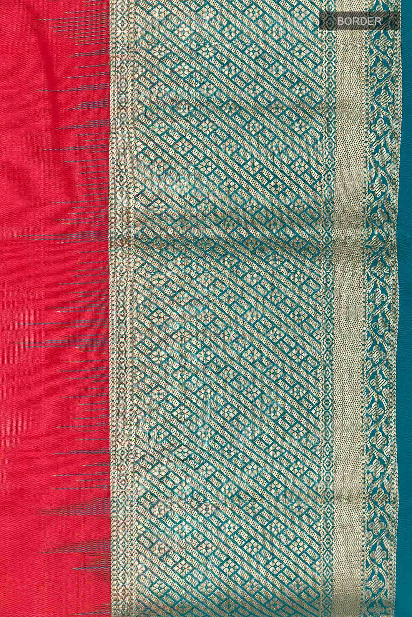 Red Kanchipuram Silk Saree