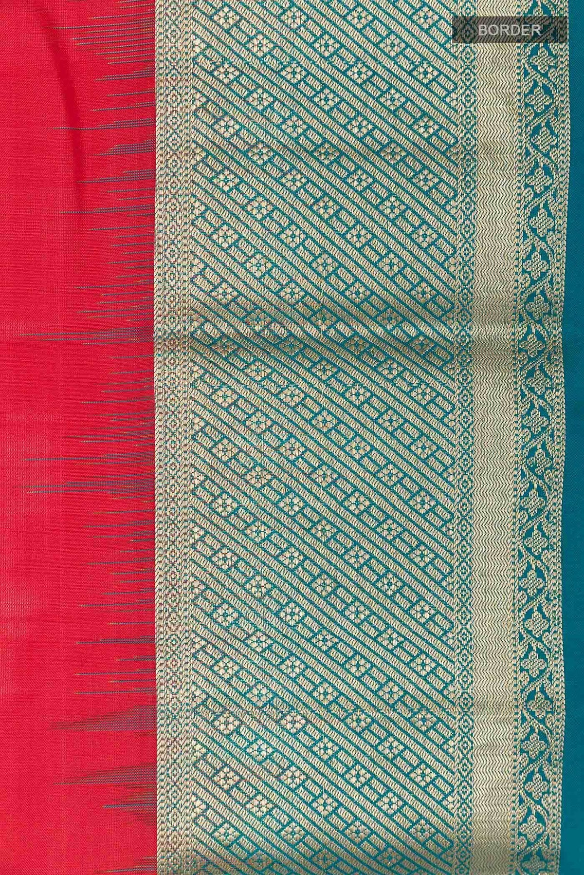 Red Kanchipuram Silk Saree