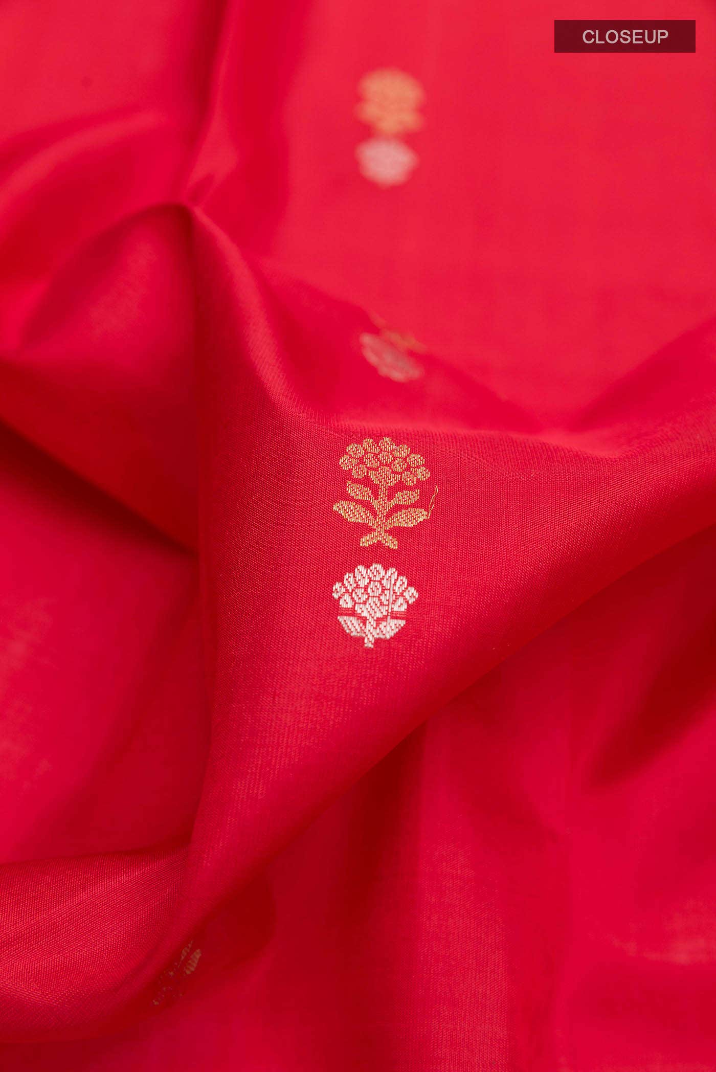 Red Kanchipuram Silk Saree