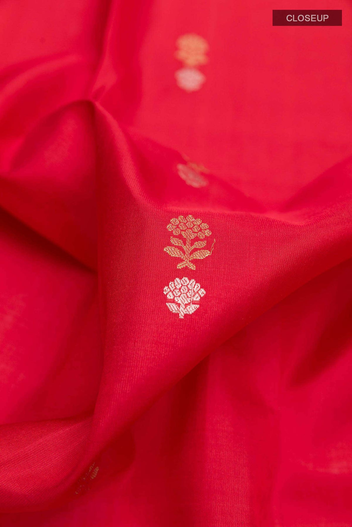 Red Kanchipuram Silk Saree