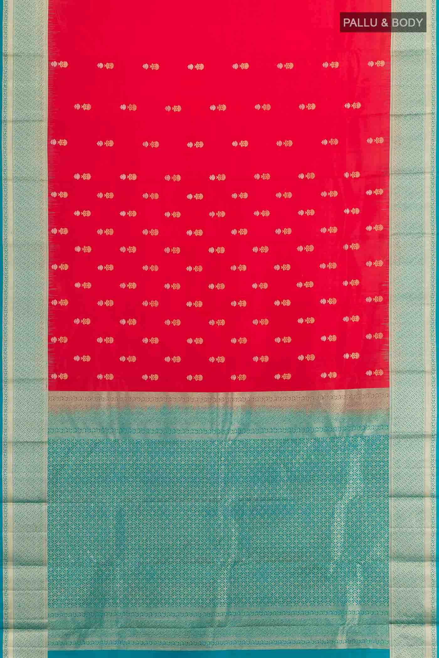 Red Kanchipuram Silk Saree