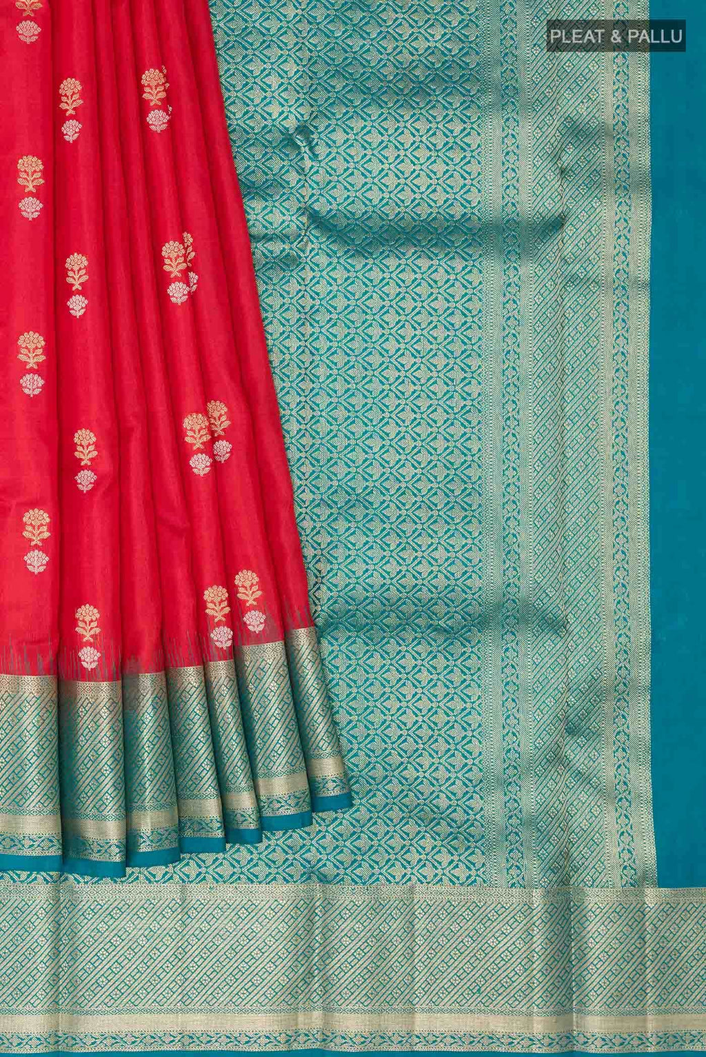 Red Kanchipuram Silk Saree