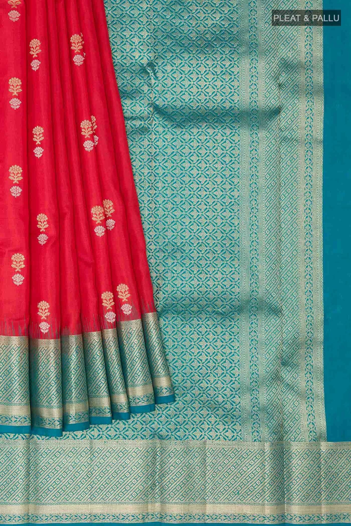 Red Kanchipuram Silk Saree