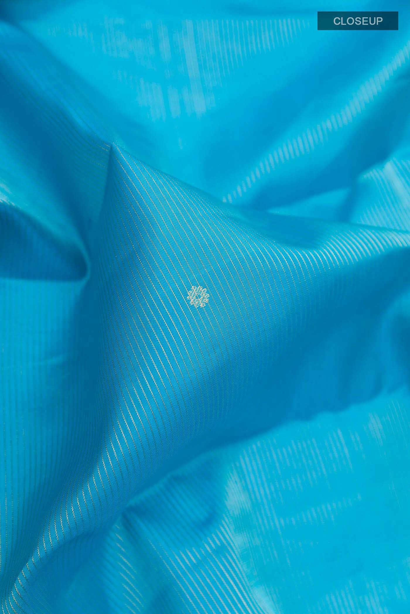 Blue Kanchipuram Silk Saree