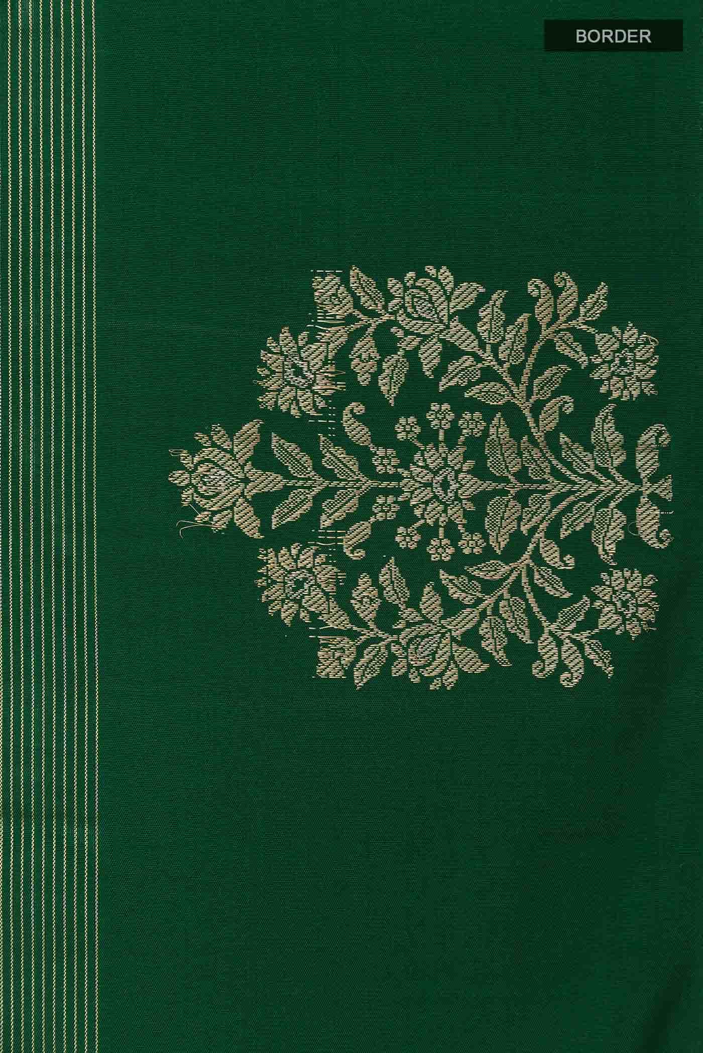 Green Kanchipuram Silk Saree
