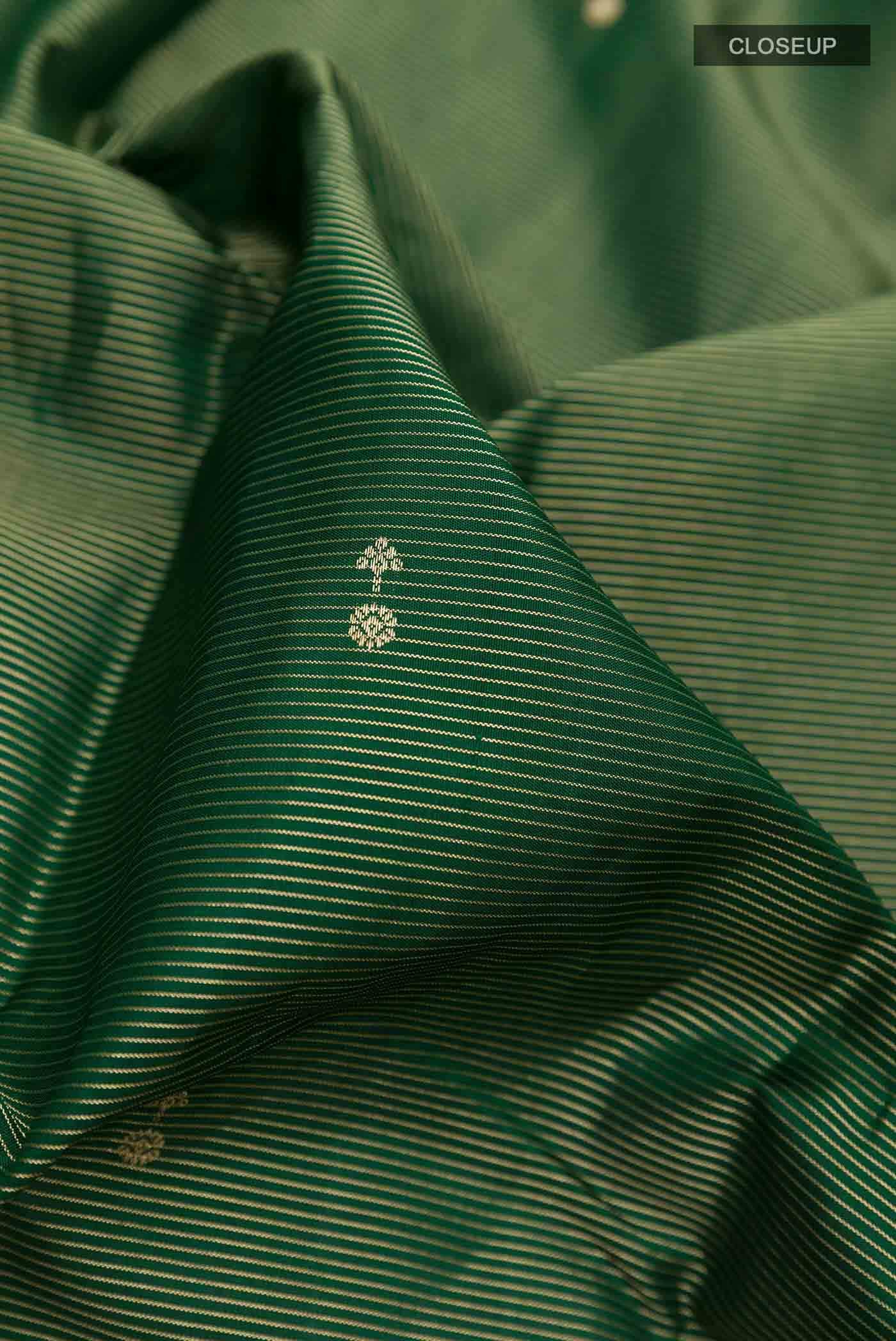 Green Kanchipuram Silk Saree