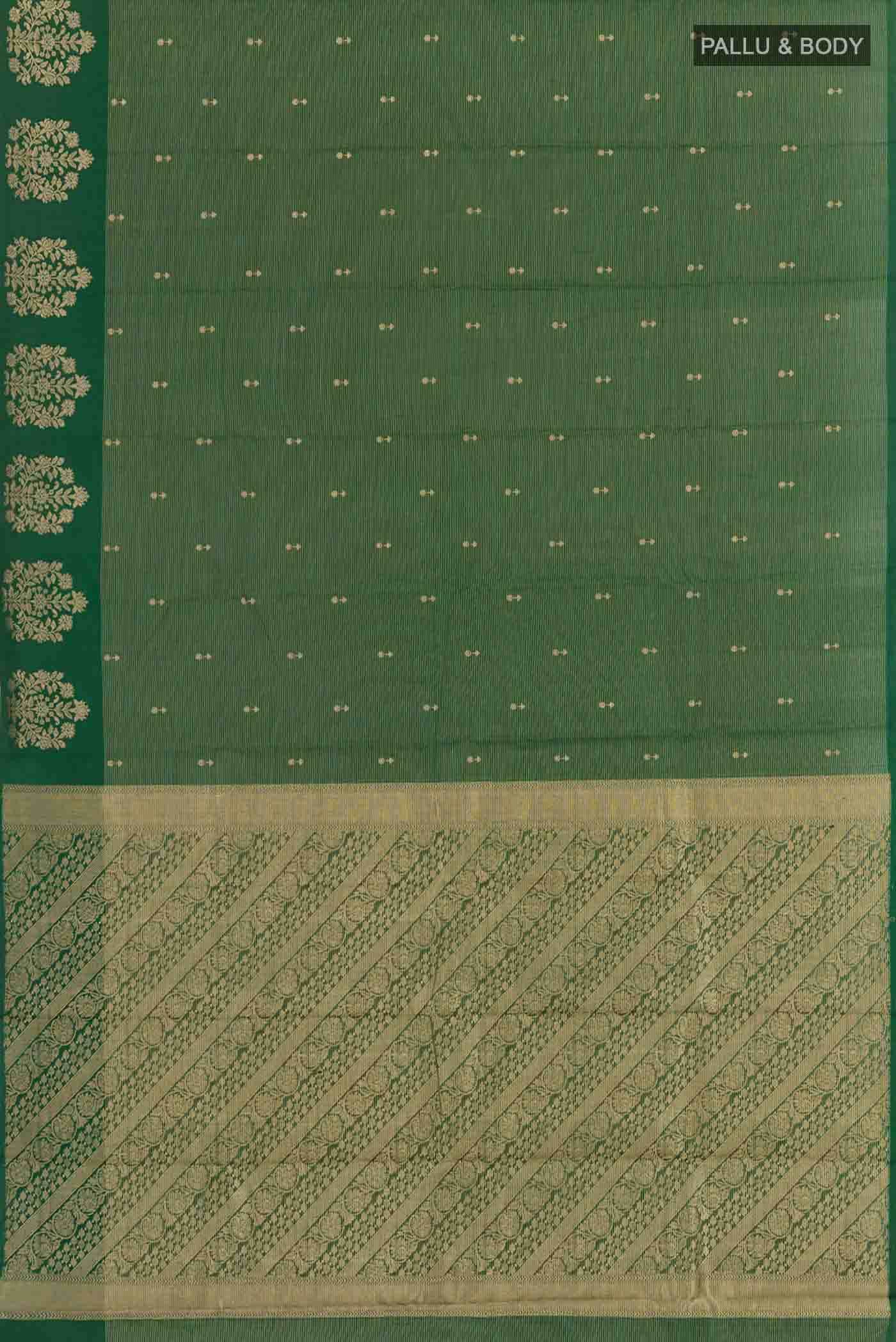 Green Kanchipuram Silk Saree