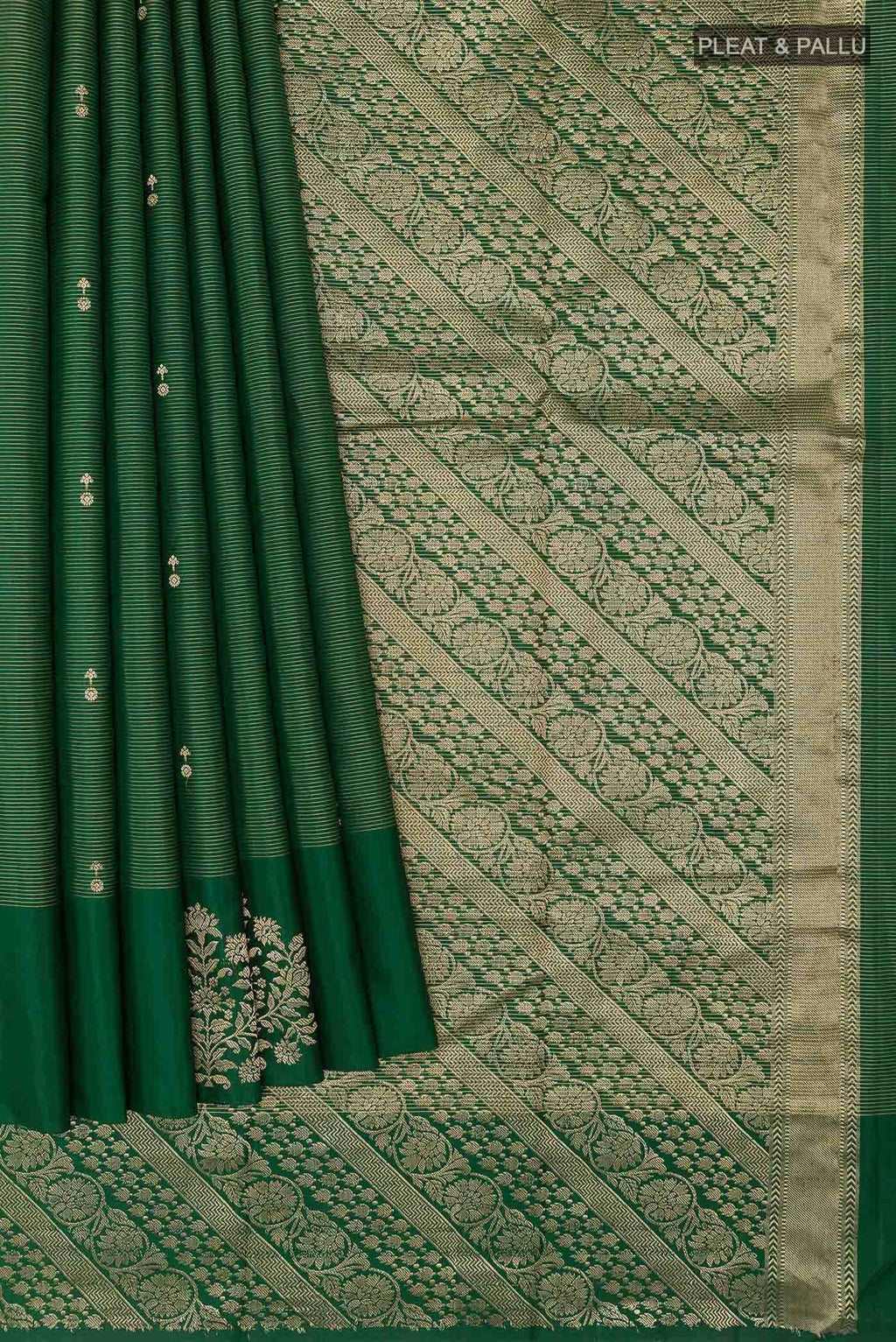 Green Kanchipuram Silk Saree