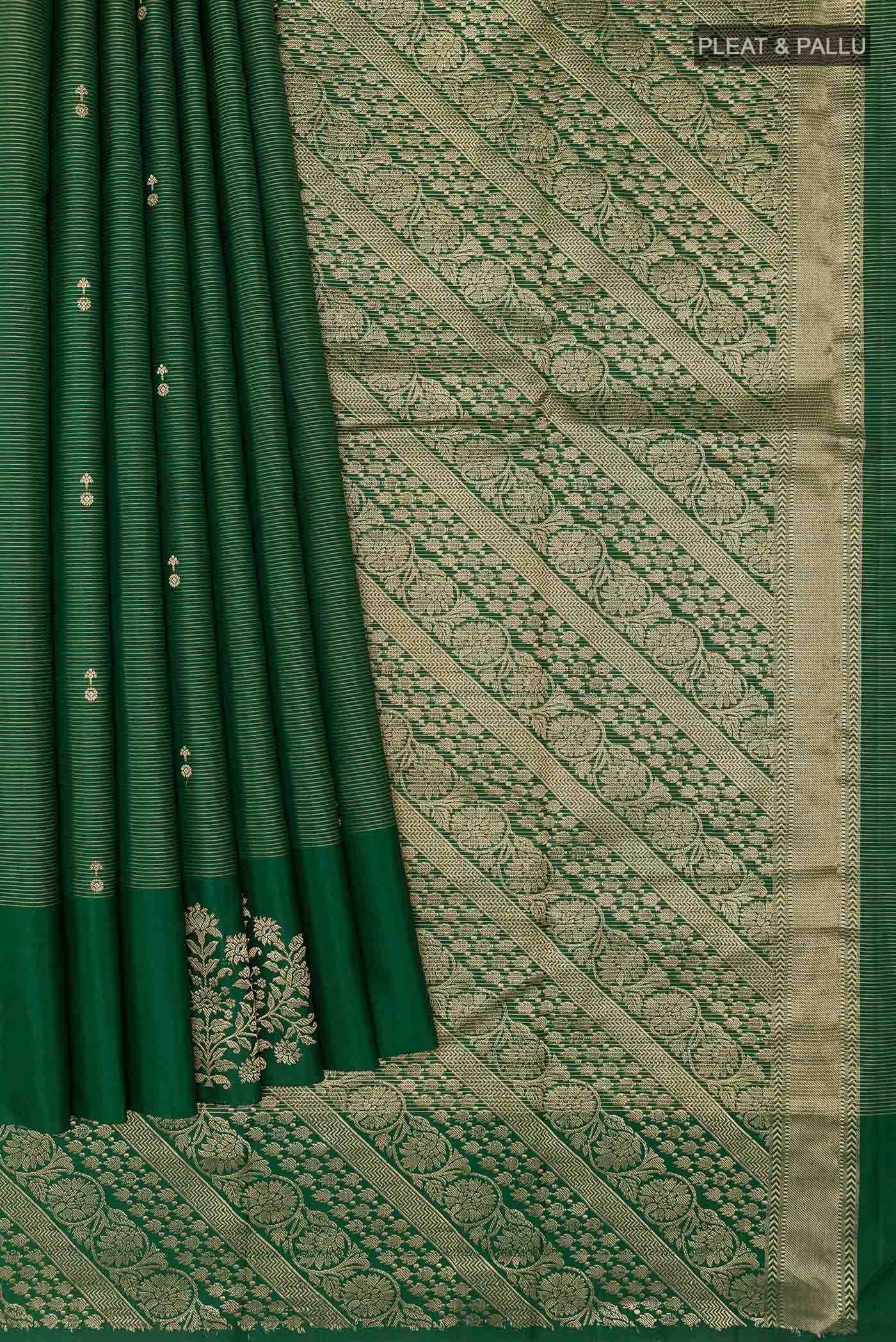 Green Kanchipuram Silk Saree