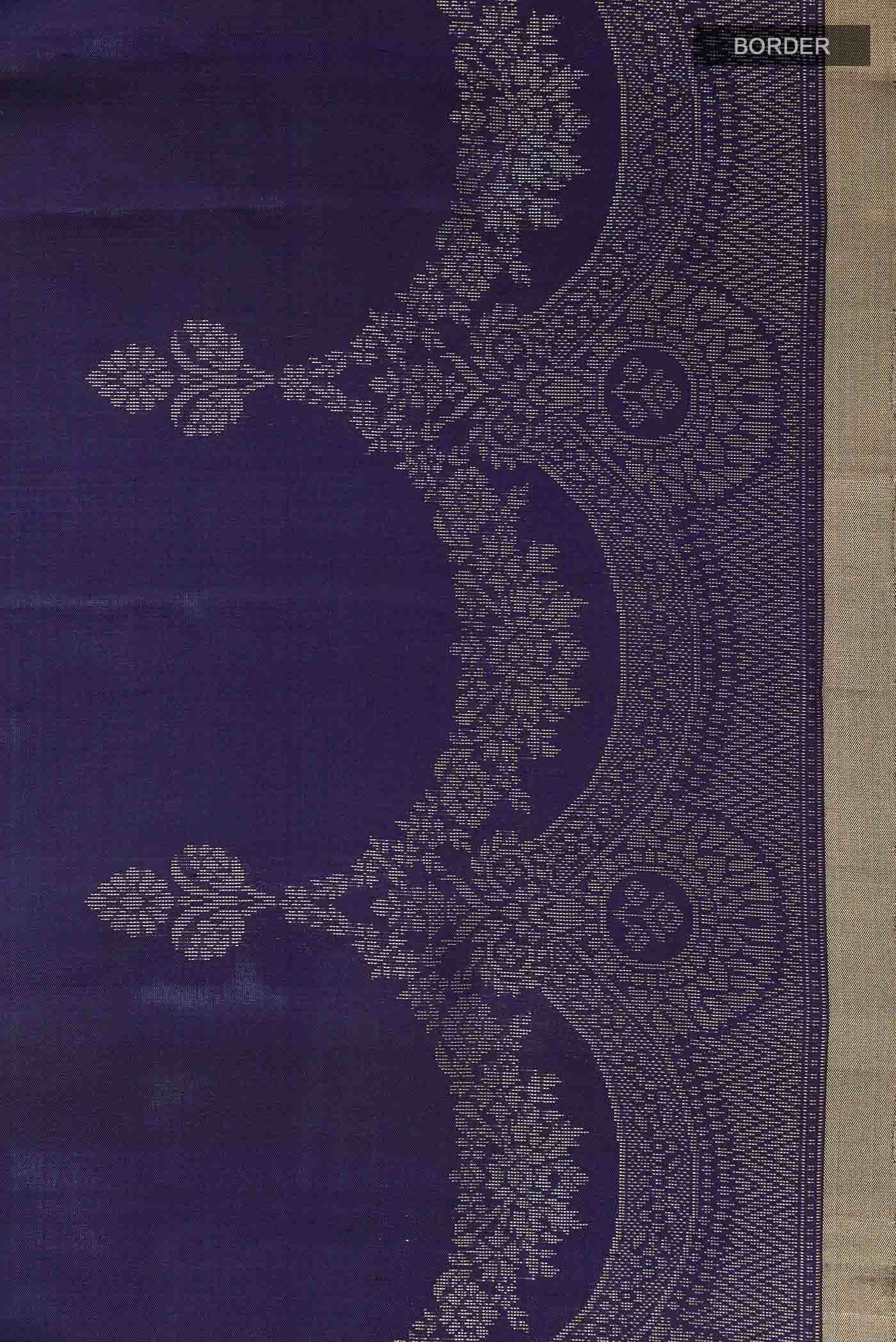 Navy Blue Soft Silk Saree