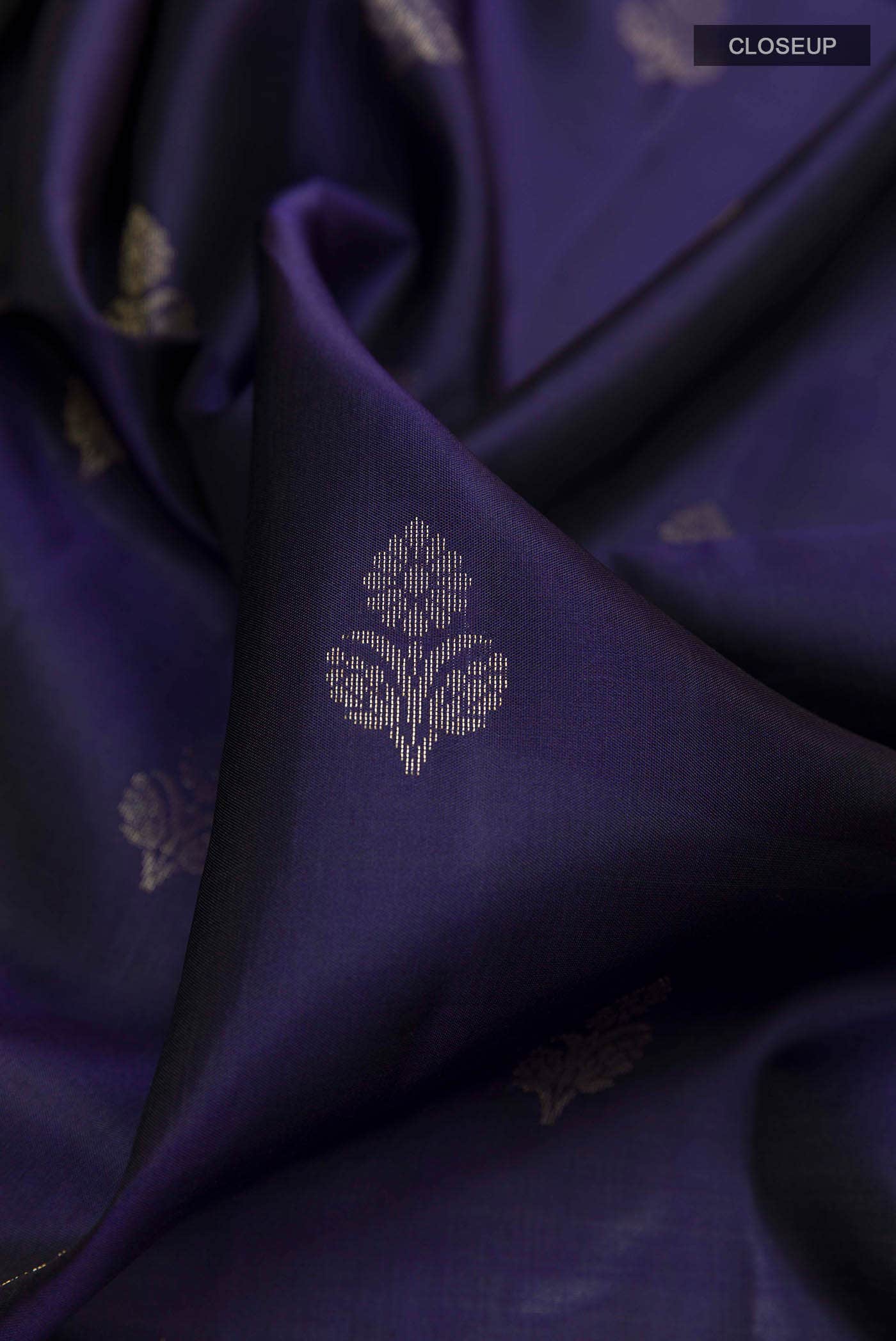 Navy Blue Soft Silk Saree