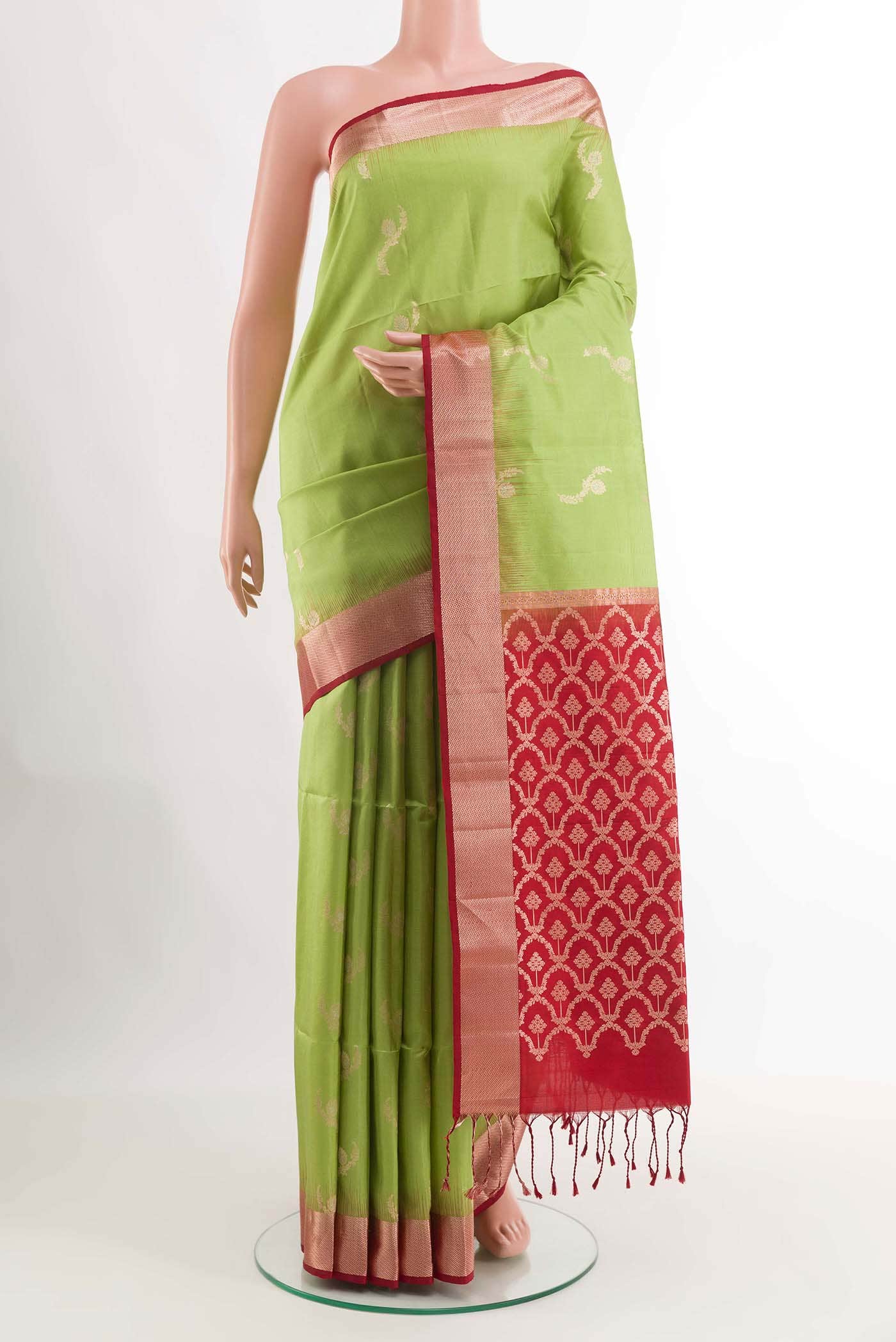 Green Soft Silk Saree