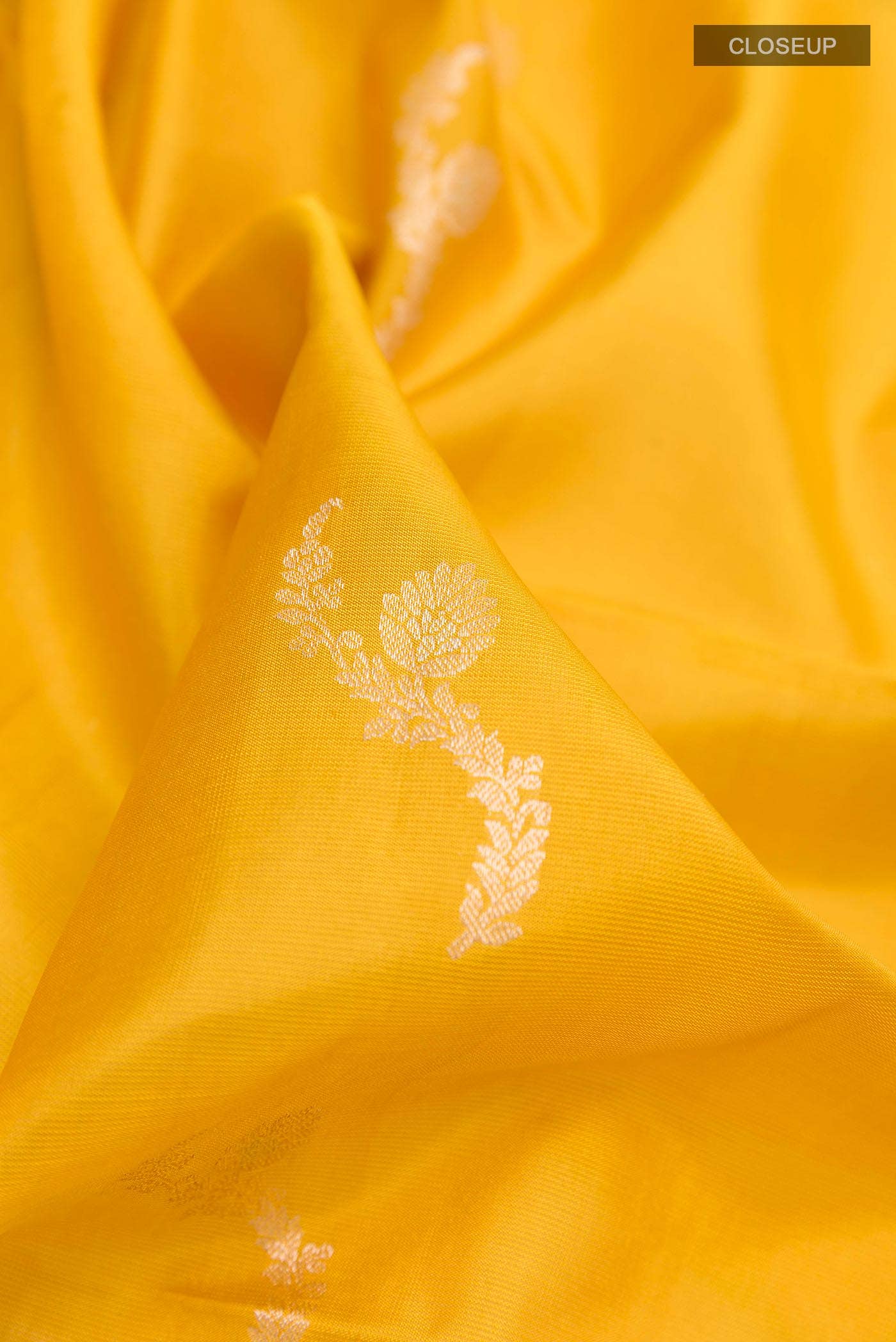 Yellow Soft Silk Saree