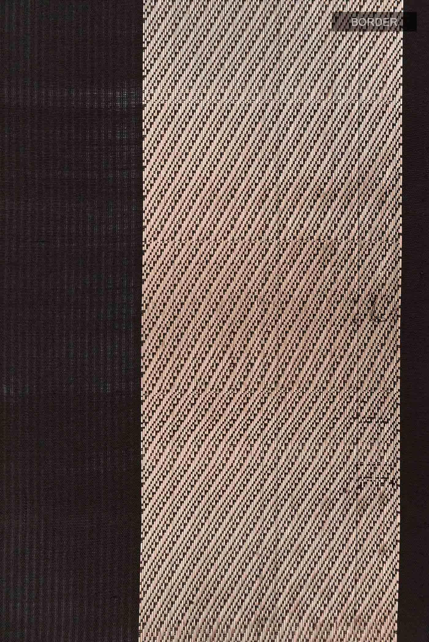 Black Soft Silk Saree