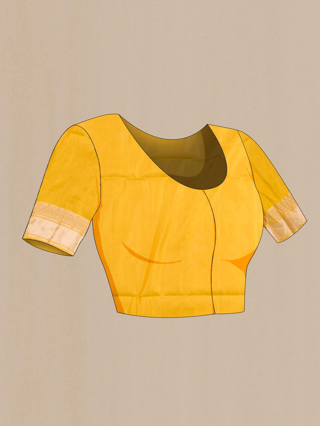 Yellow Soft Silk Saree