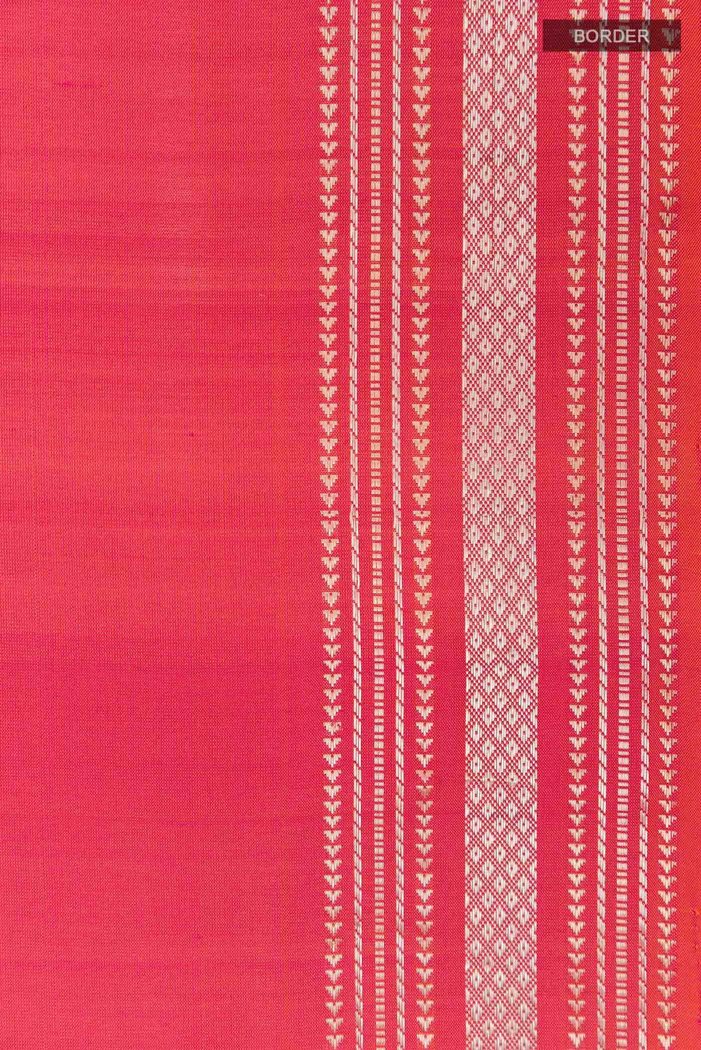 Pink Dual Tone Soft Silk Saree