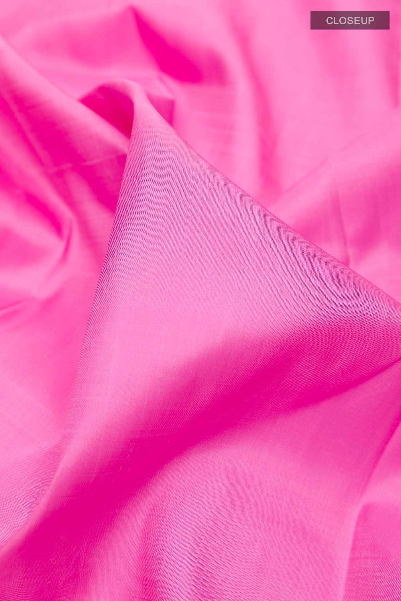 Pink Kanchipuram Silk Nine Yards Saree